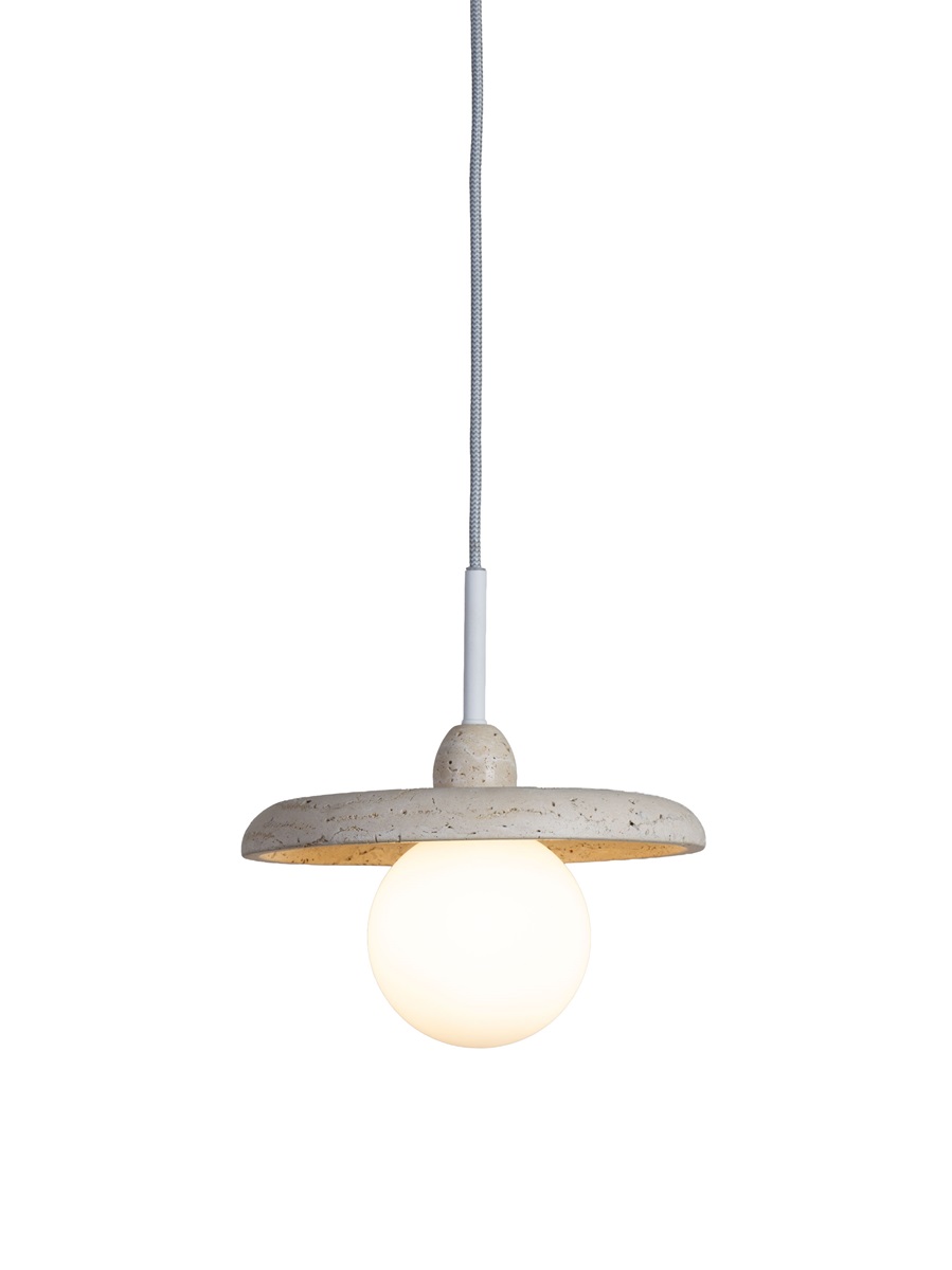 Suspension Tivoli — Disque Pierre et Globe Suspension Tivoli — Disque Pierre et Globe