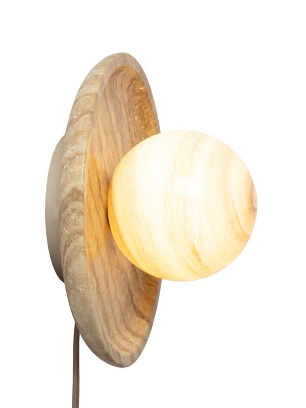 Lampe marbre : luminaires en marbre Applique Tivoli disque globe par It's about RoMi