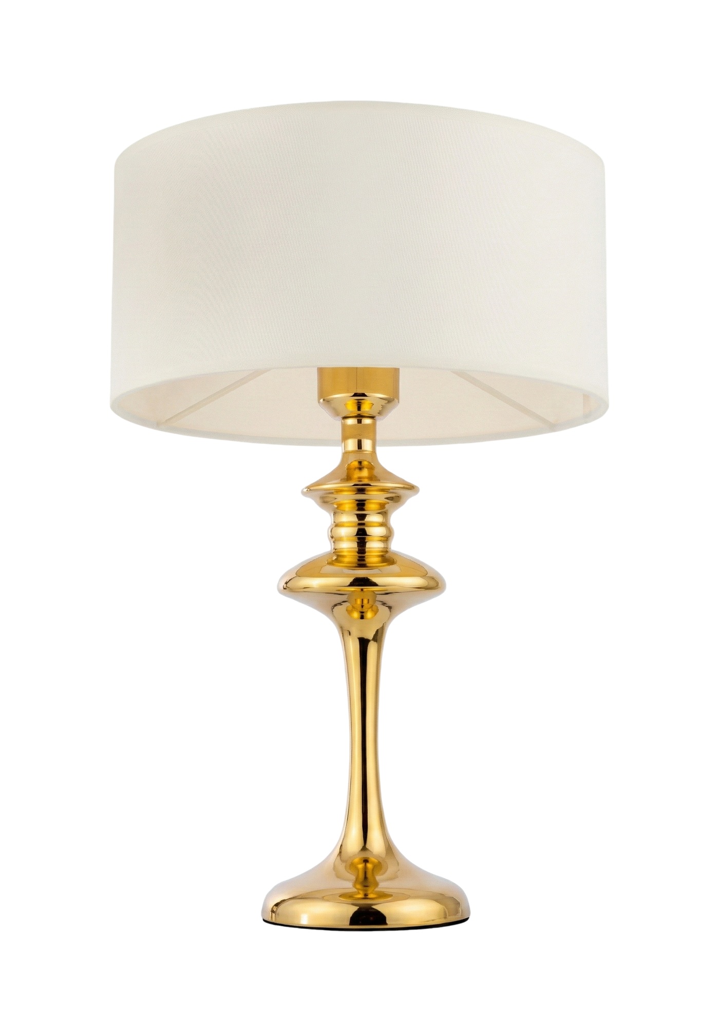 Lampe à Poser Abu Dhabi — Colonne Laiton Brillant