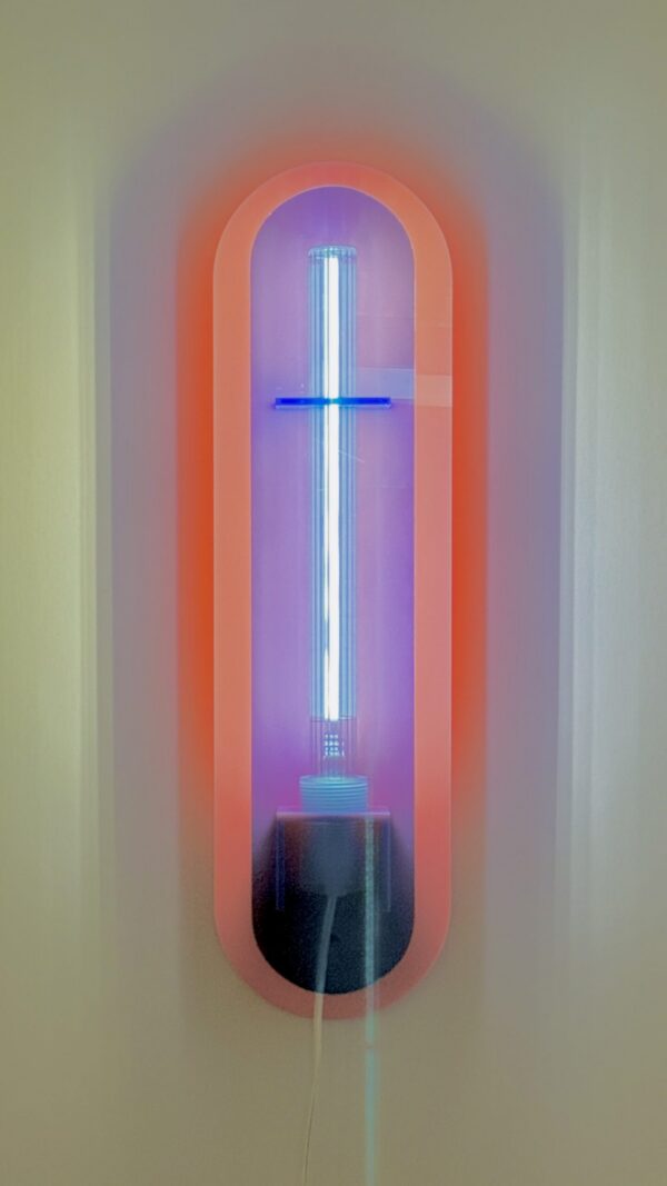 applique murale colorée Andy Elements Lighting en situation restaurant
