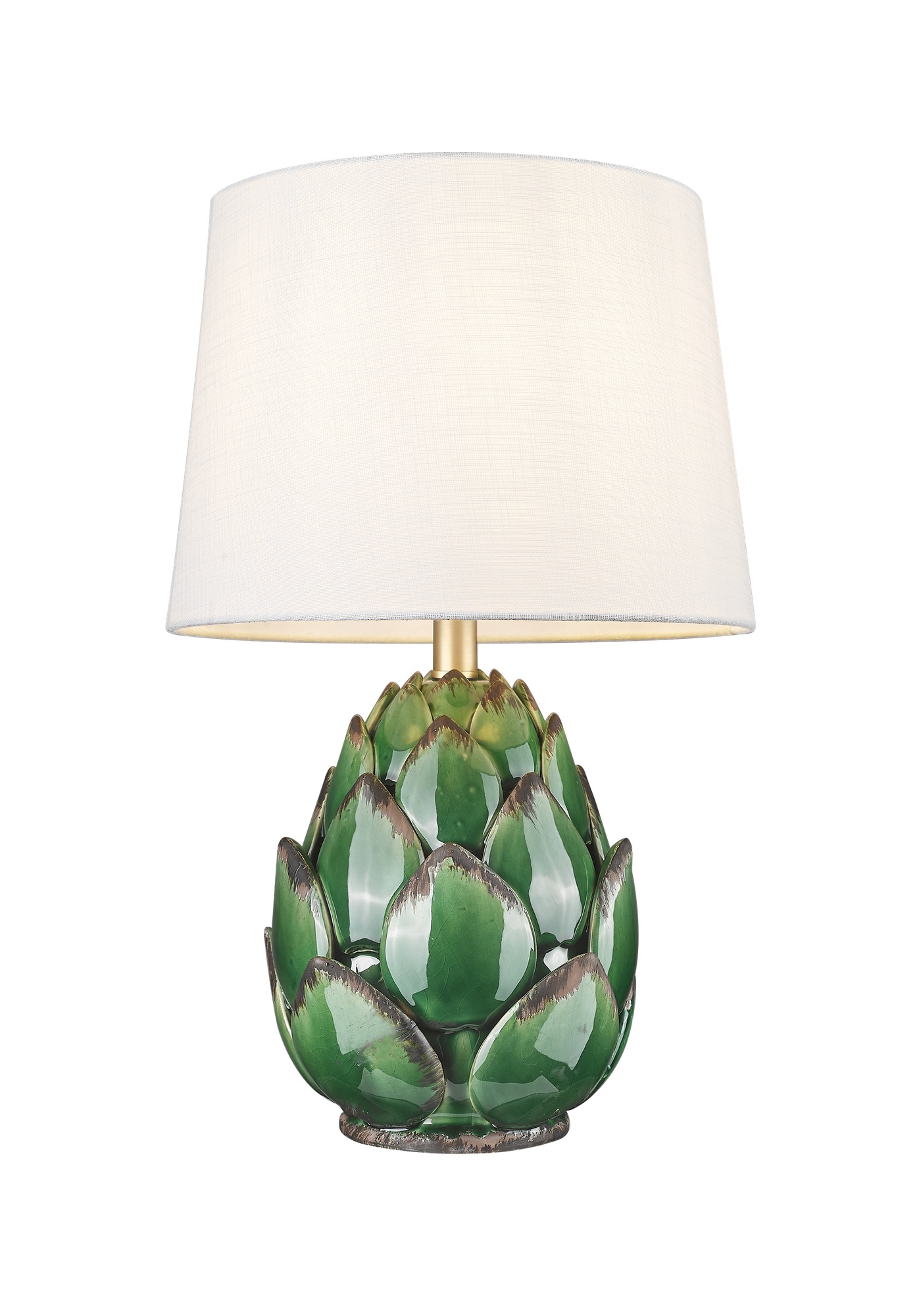 Lampe à Poser Arti — Céramique Artichaut Vert