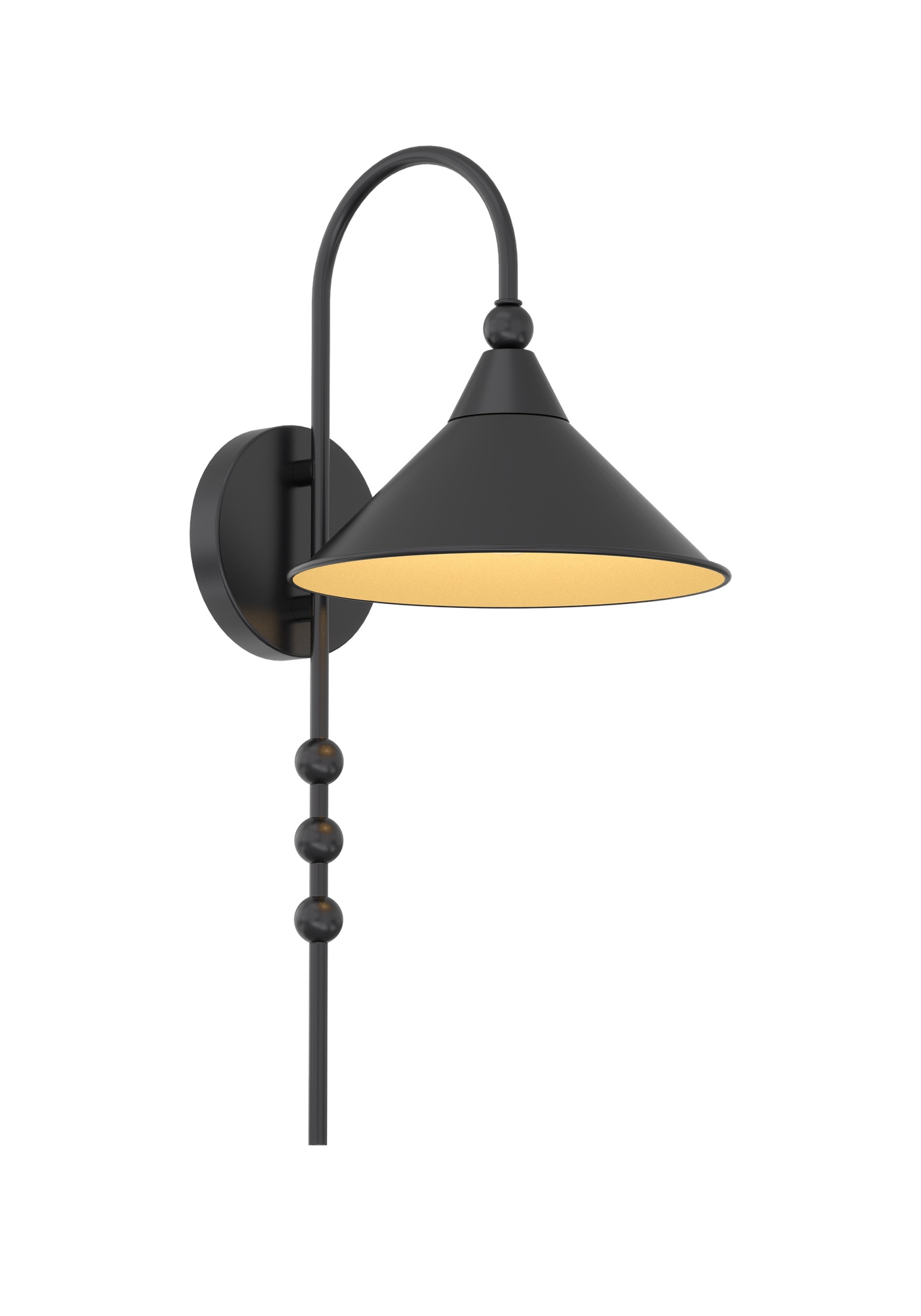 Applique Ashford — Abat-Jour Conique