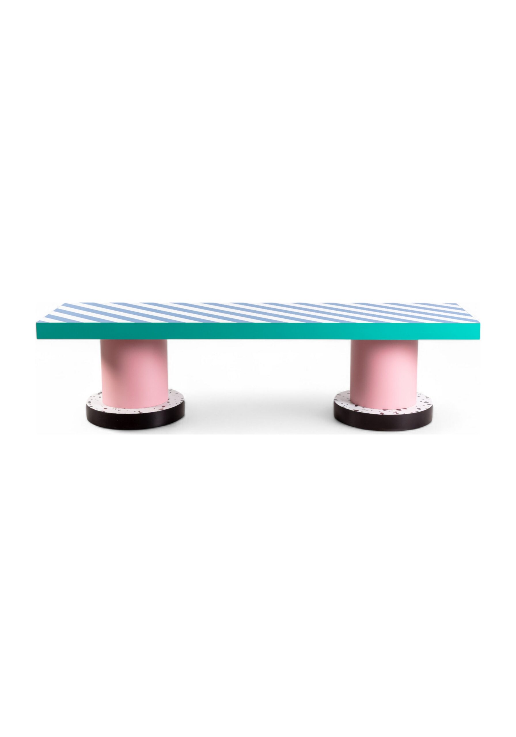 banc vintage Super Blue Stripes Seletti