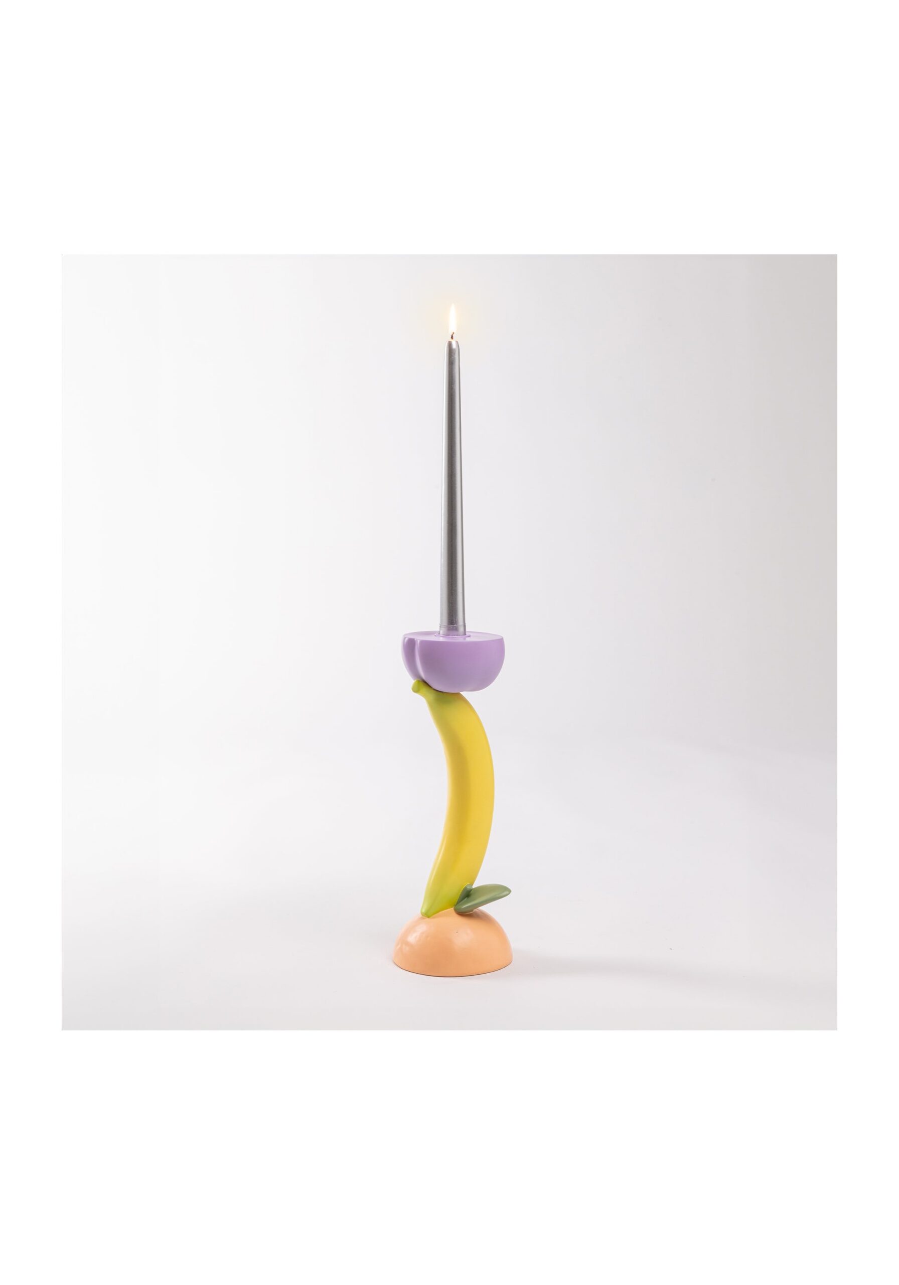 Bougeoir Banane Vitamin en Résine par Seletti bougeoir banane design Vitamin Seletti