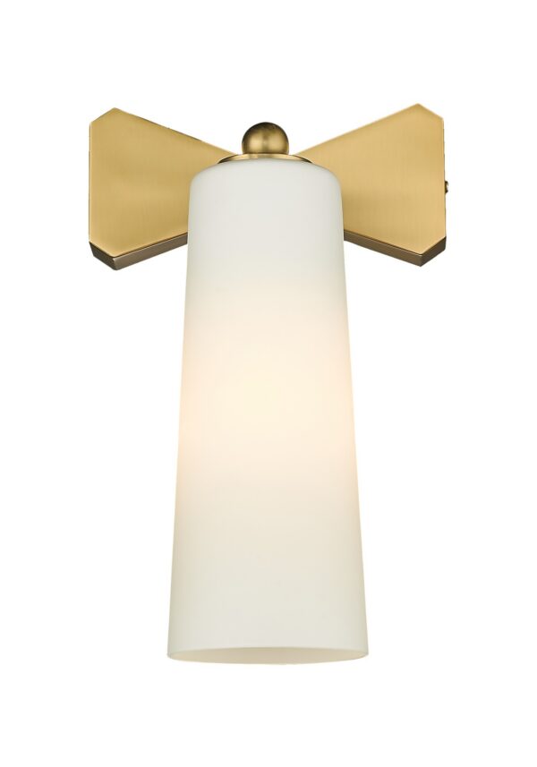 Luminaire laiton et cuivre : suspensions, appliques et lampes Applique Bow — Nœud Papillon et Verre Dépoli