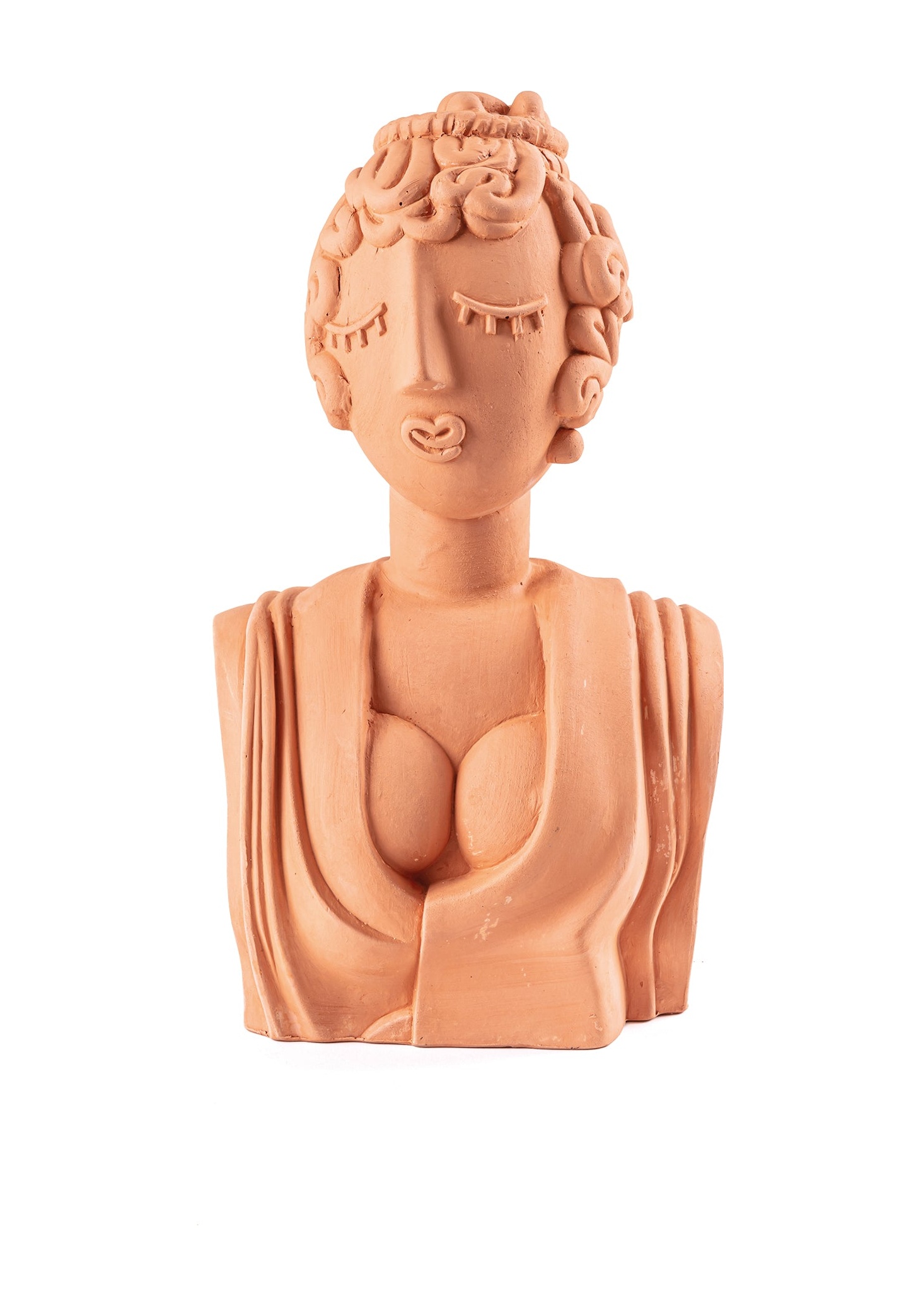 Buste Poppea Magna Graecia en Terre Cuite par Seletti — 2 Coloris buste Poppea Magna Graecia Seletti terracotta