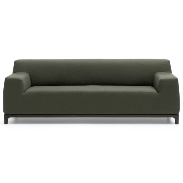 canapé contemporain bois arrondi