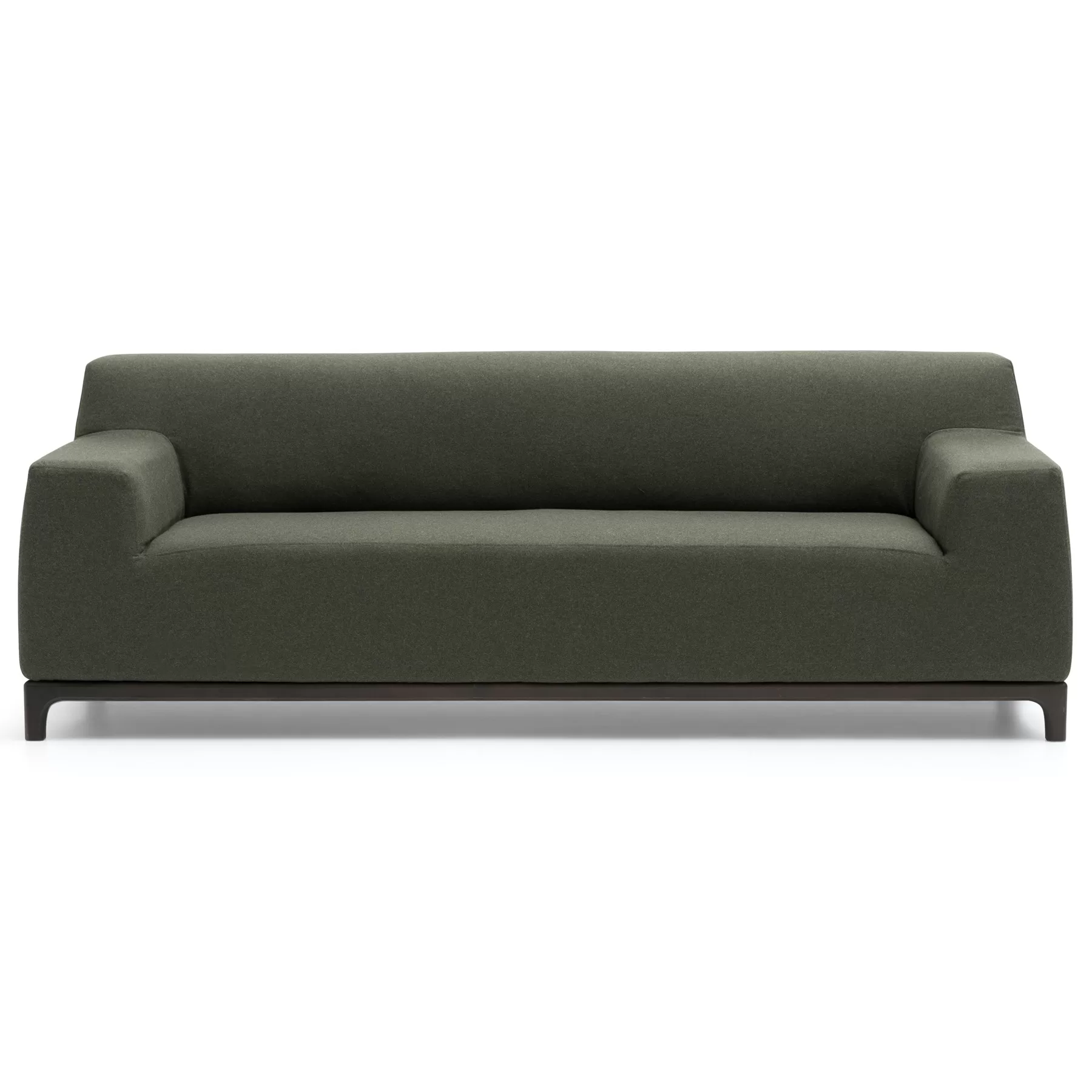 canapé contemporain bois arrondi