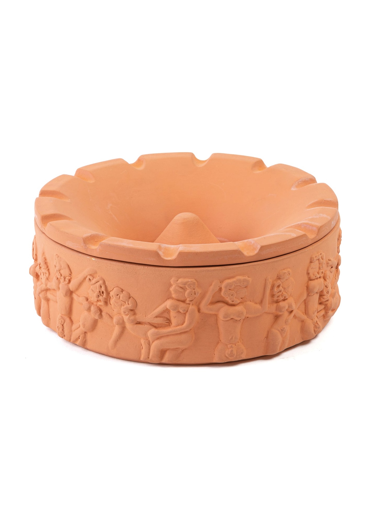 Cendrier Dialogues Magna Graecia en Terre Cuite par Seletti — 2 Coloris cendrier Dialogues Magna Graecia Seletti terracotta