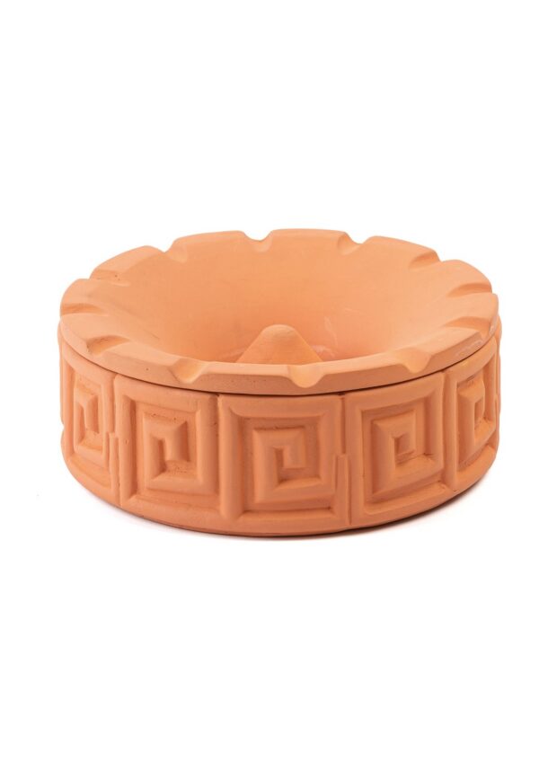 cendrier design terre cuite