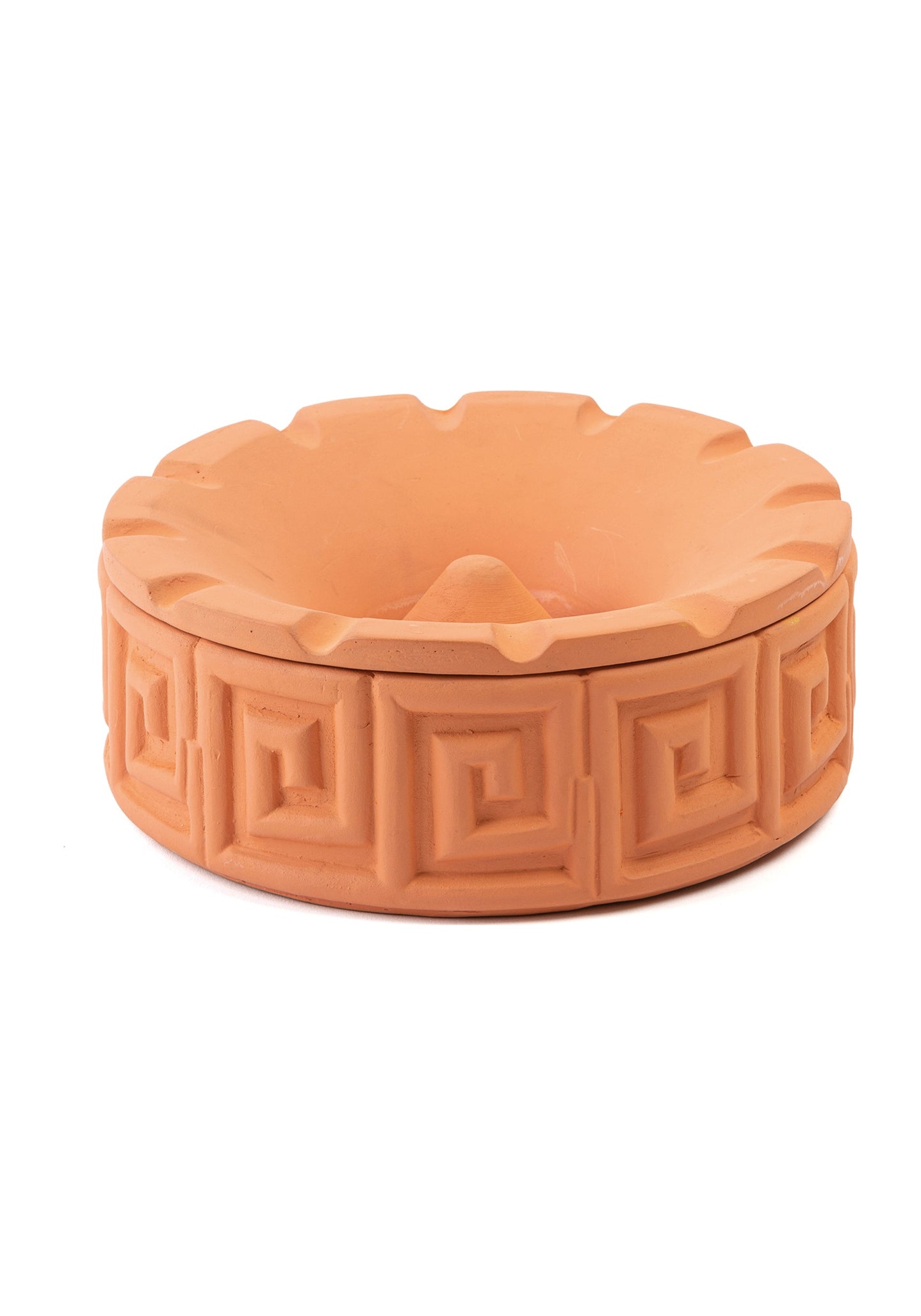 Cendrier Greche Magna Graecia en Terre Cuite par Seletti — 2 Coloris cendrier Greche Magna Graecia Seletti terracotta