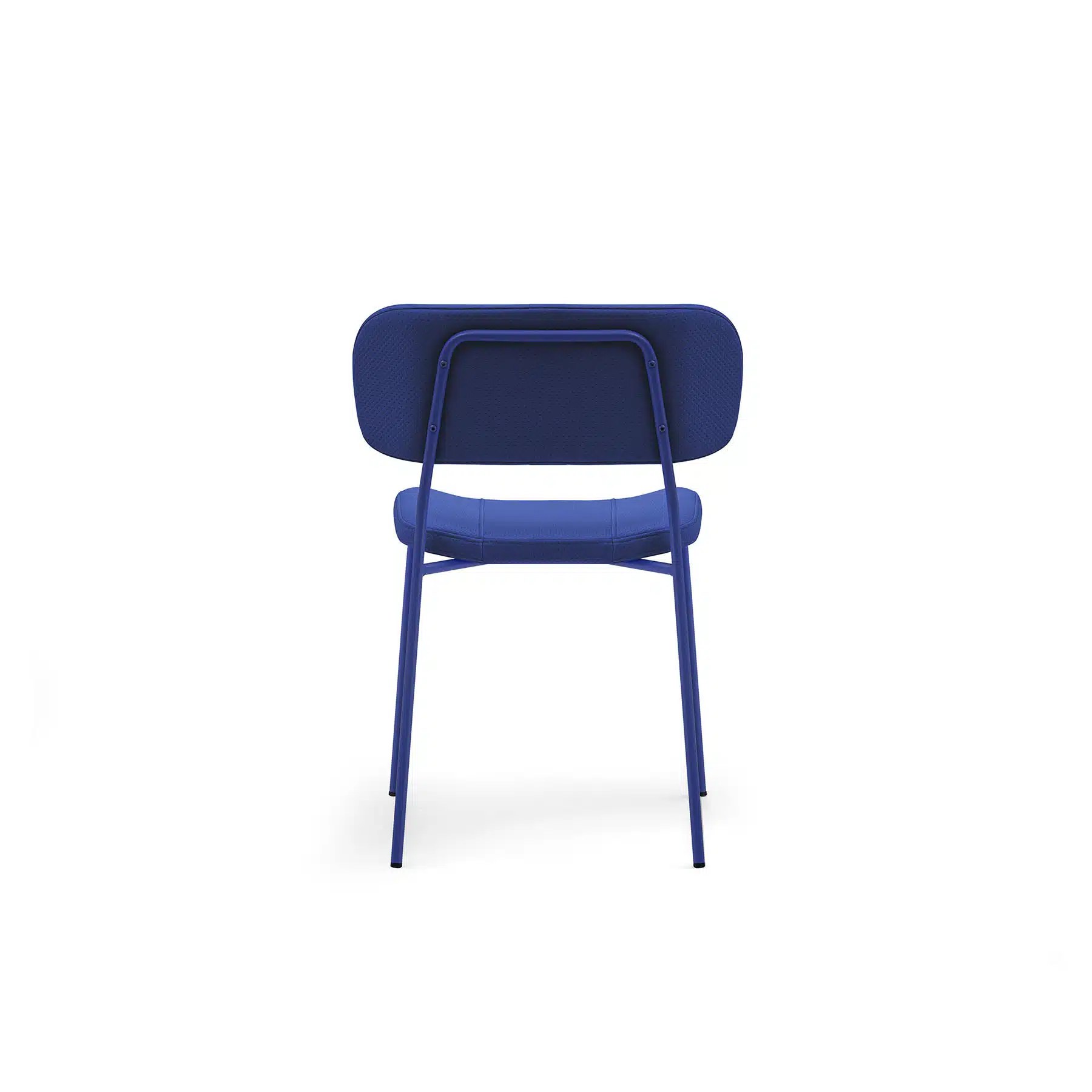 Chaise Jade Wide — vue d'angle, structure métal dossier élargi