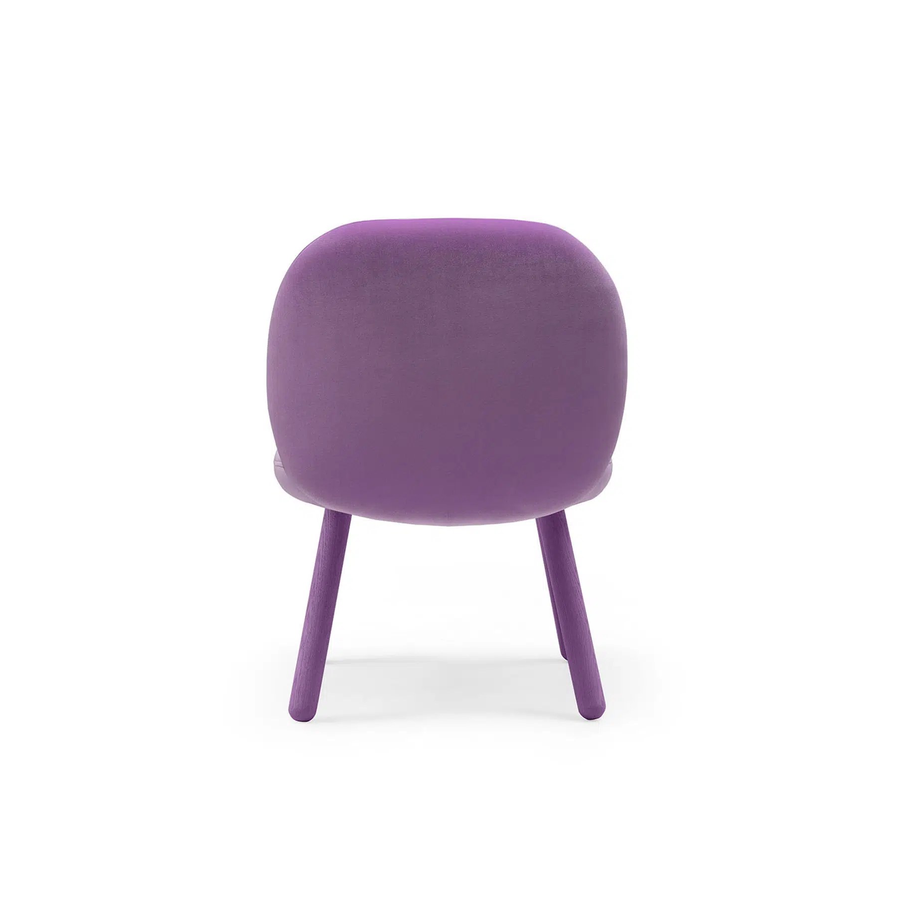 Suau — chaise volumes arrondis bois