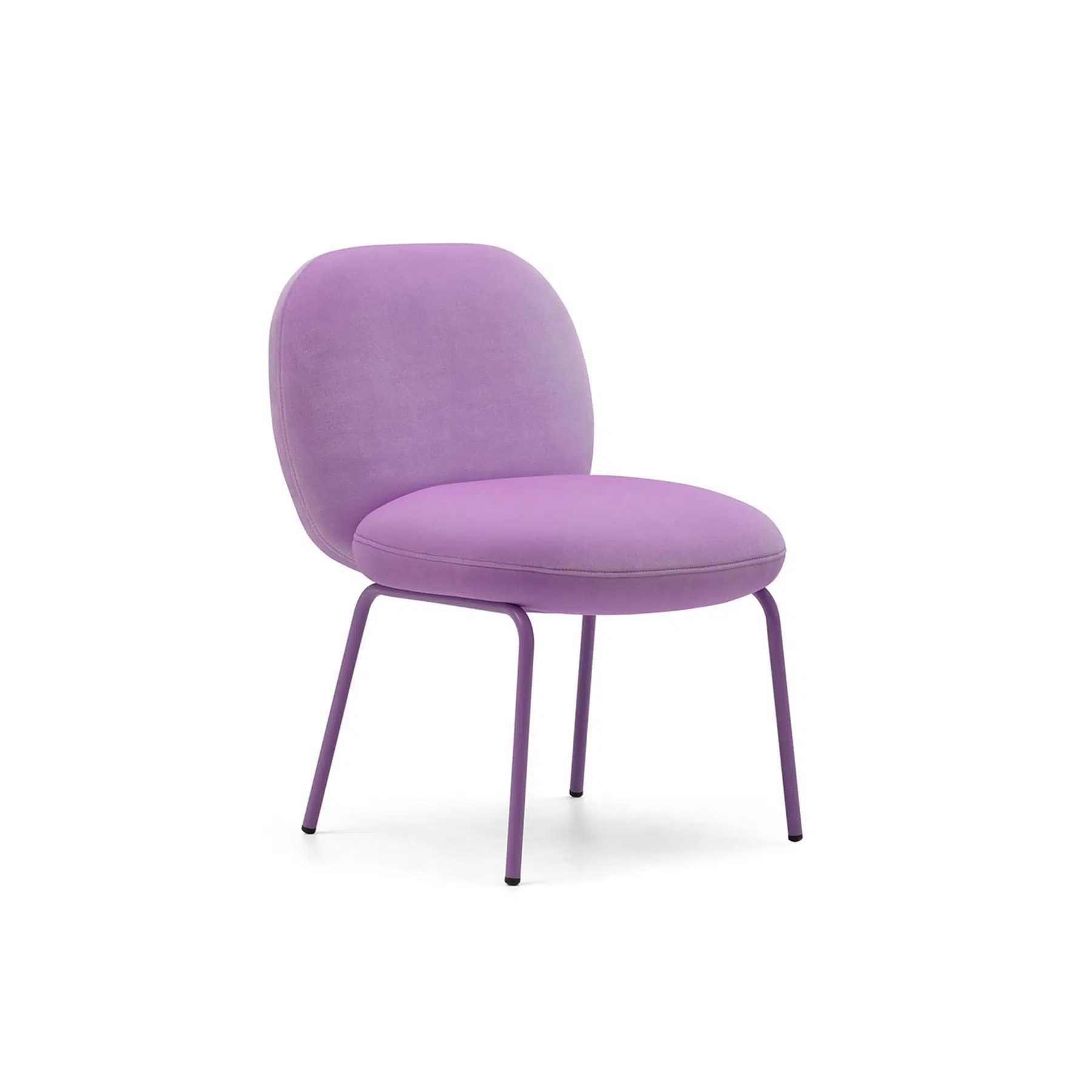 Suau — chaise volumes arrondis métal