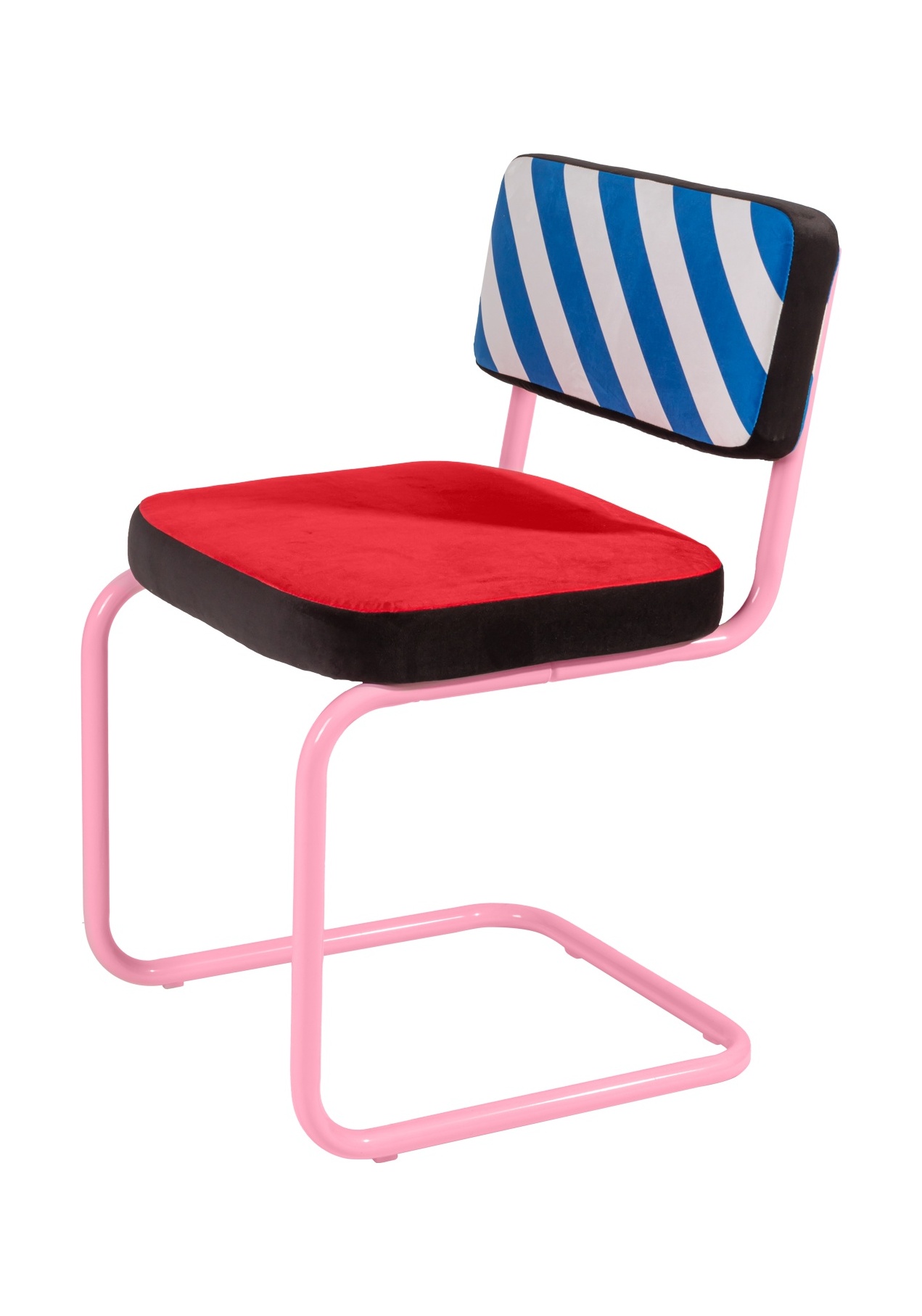Chaise SuperChair Seletti x Hello Again — 4 Coloris chaise colorée design blue stripes
