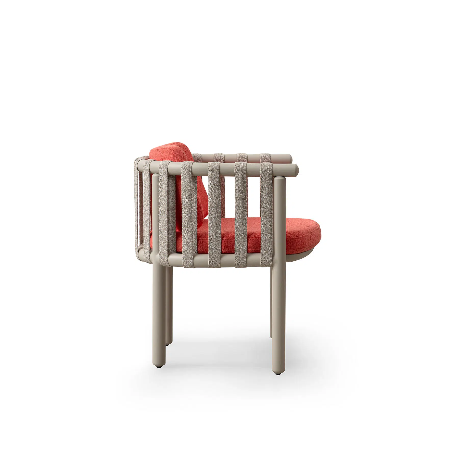 Chaise Terrasse Aluminium Épurée et Structure Stable chaise terrasse aluminium épurée - vue 4
