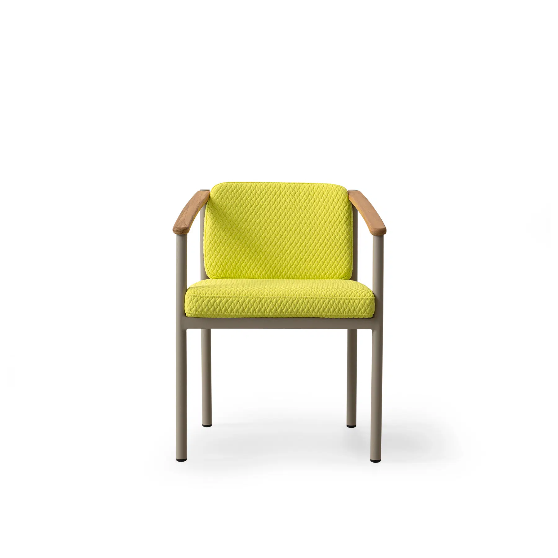 chaise terrasse aluminium laqué confort
