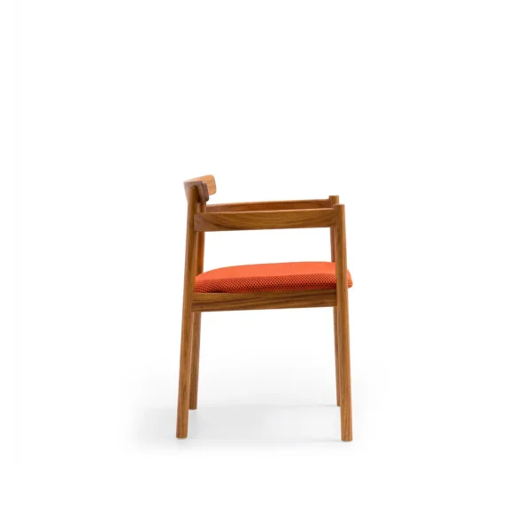 chaise terrasse bois iroko - vue 2