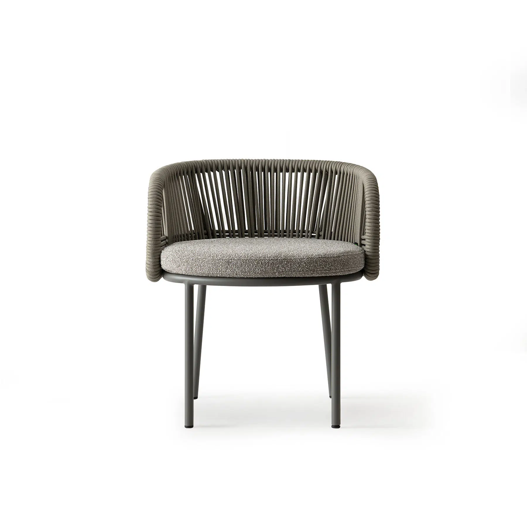 chaise terrasse corde tressée