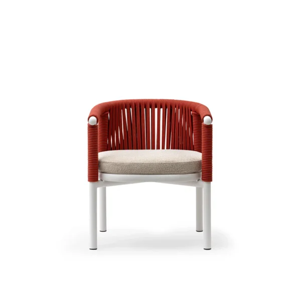 chaise terrasse corde tressée main