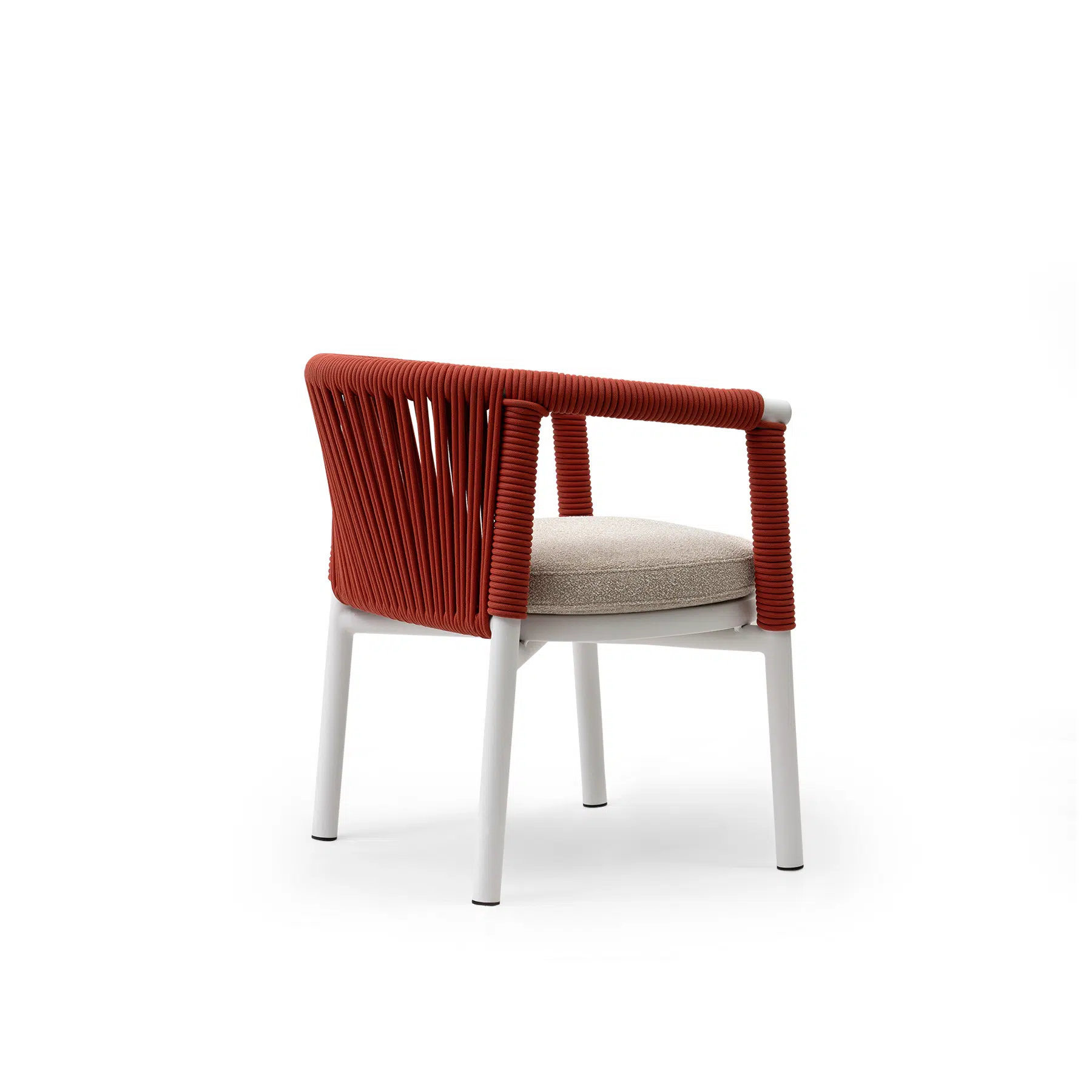 Chaise Terrasse Corde Tressée Main au Design Précis chaise terrasse corde tressée main - vue 3