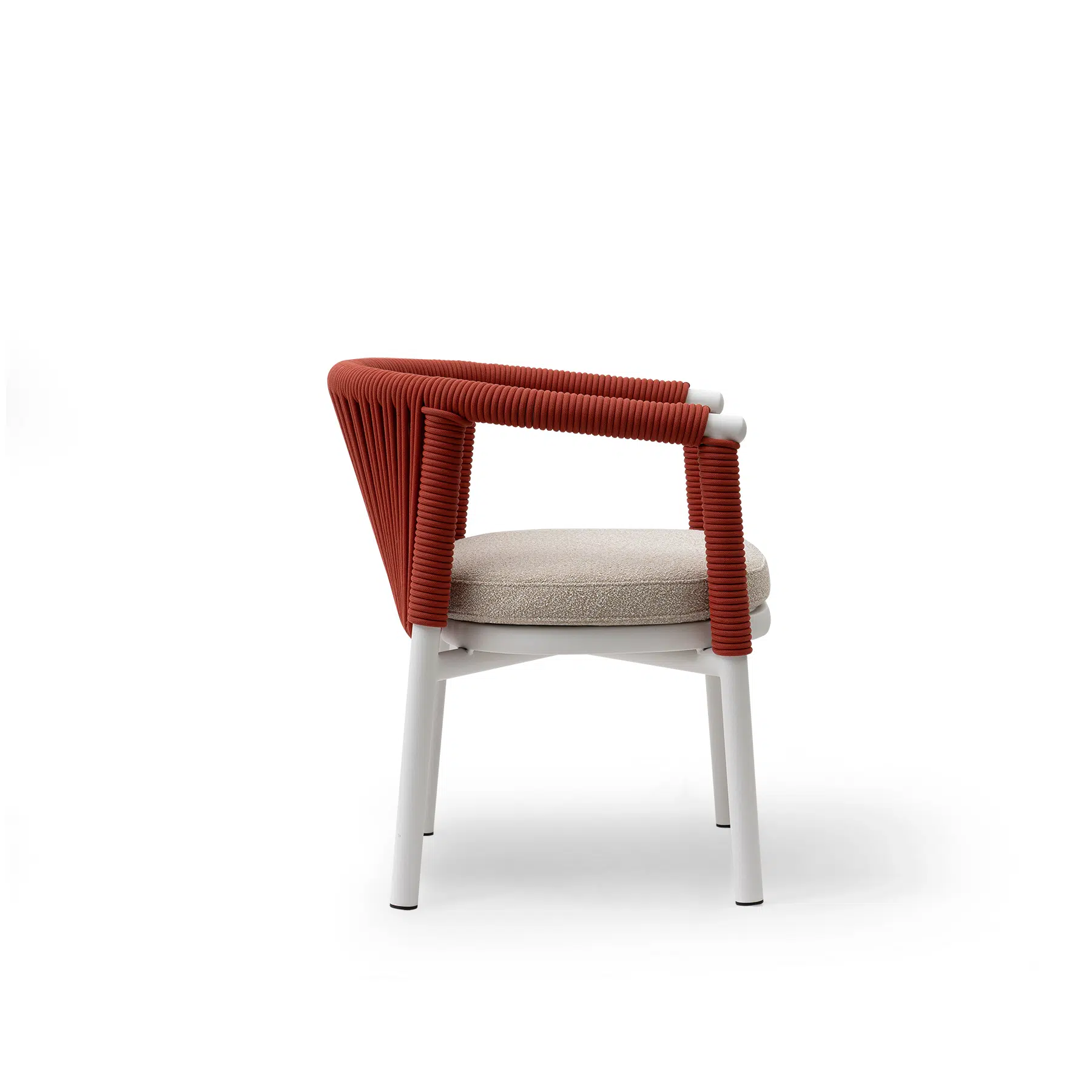 Chaise Terrasse Corde Tressée Main au Design Précis chaise terrasse corde tressée main - vue 4