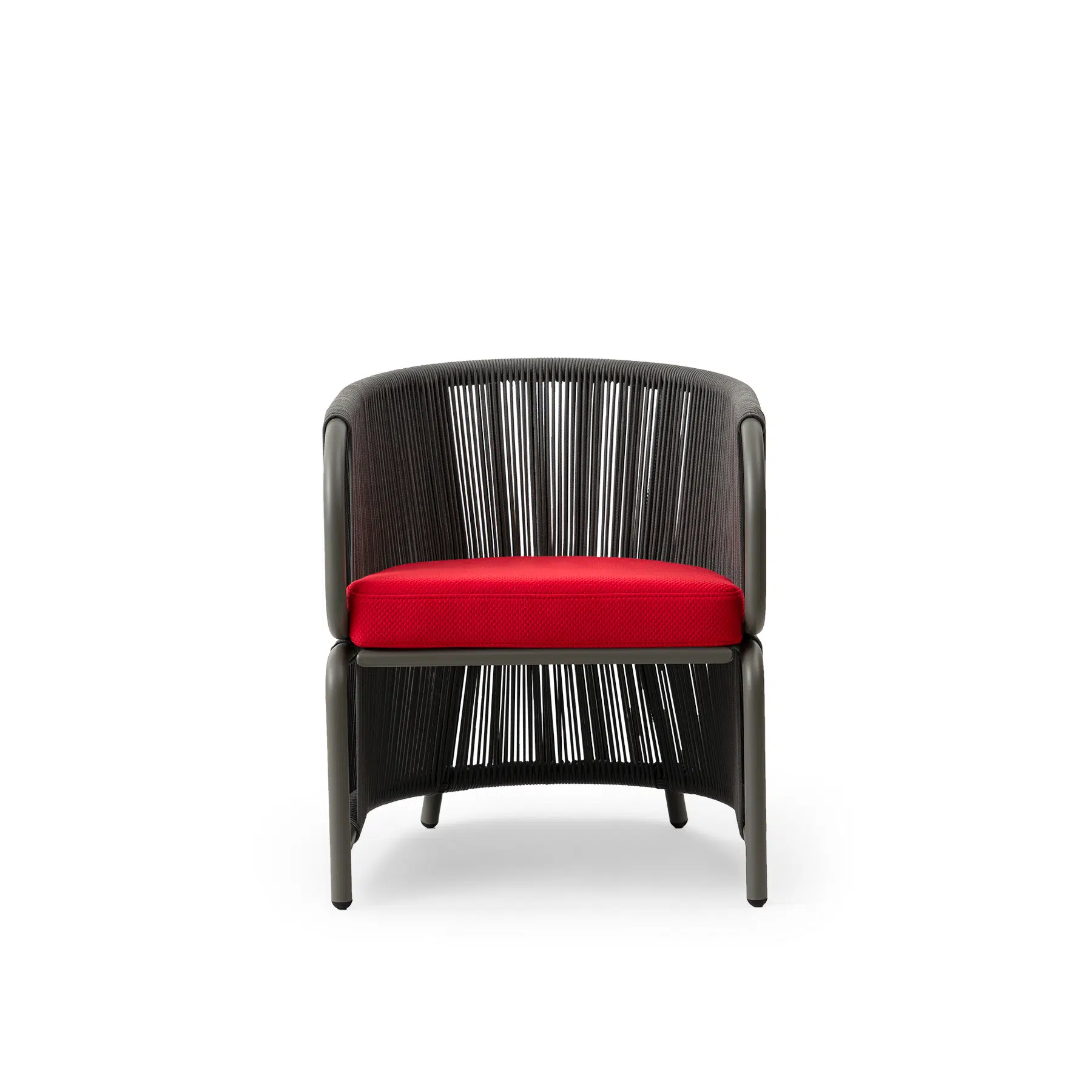 chaise terrasse enveloppée de corde