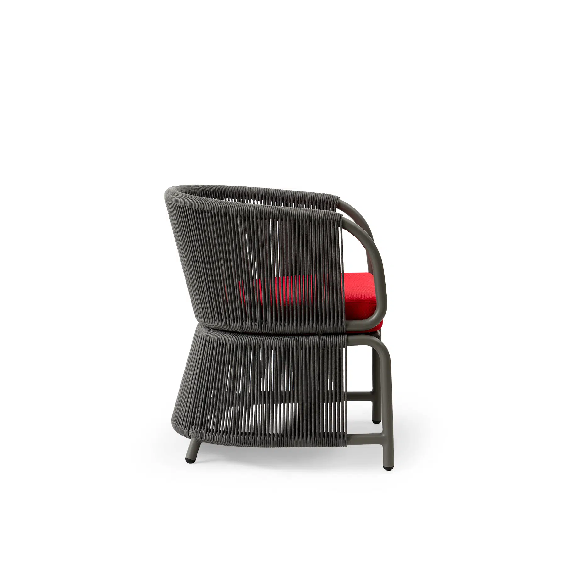 chaise terrasse enveloppée de corde - vue 2