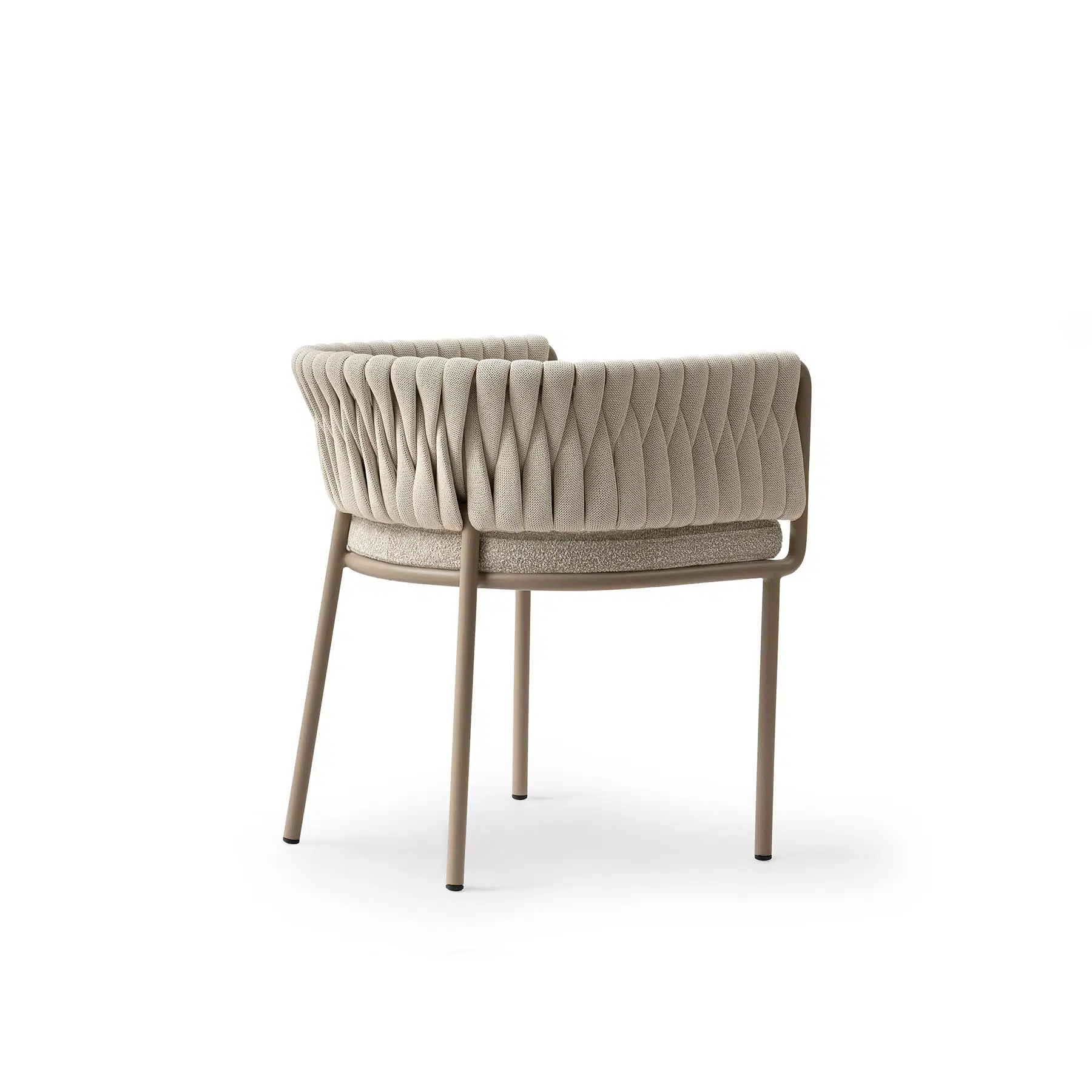 chaise terrasse maille tressée élégante - vue 2