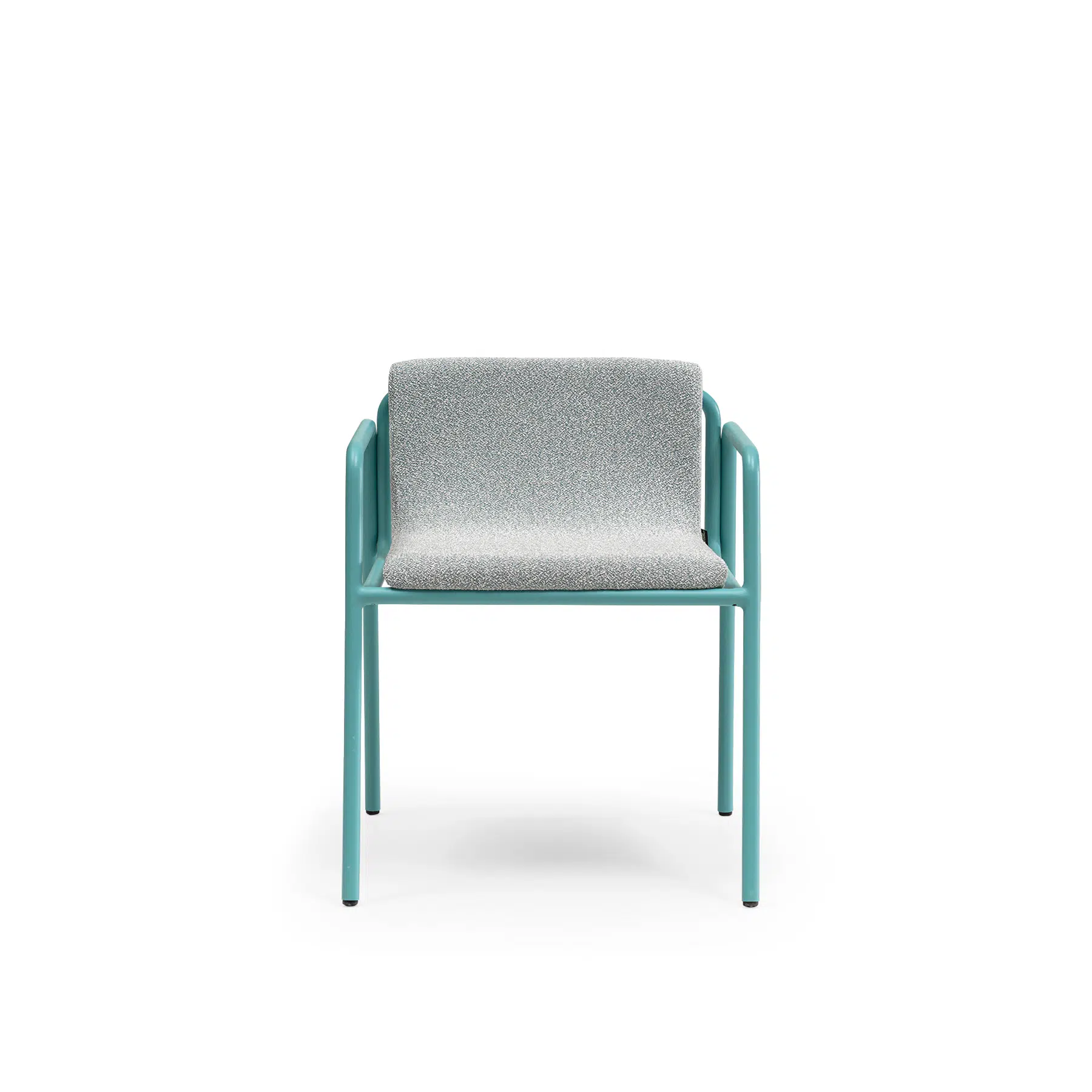 chaise terrasse tissu texturé minimaliste