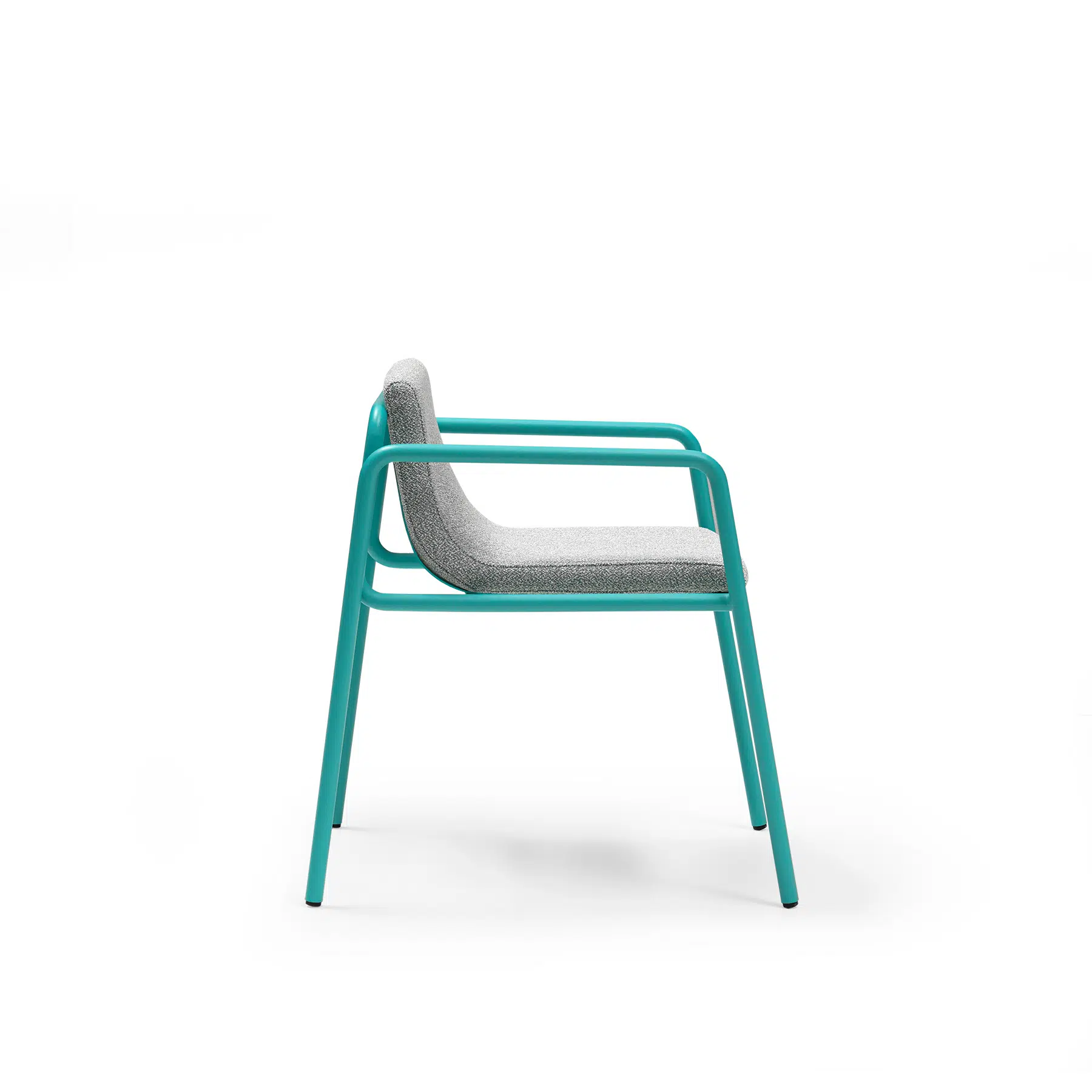 chaise terrasse tissu texturé minimaliste - vue 2