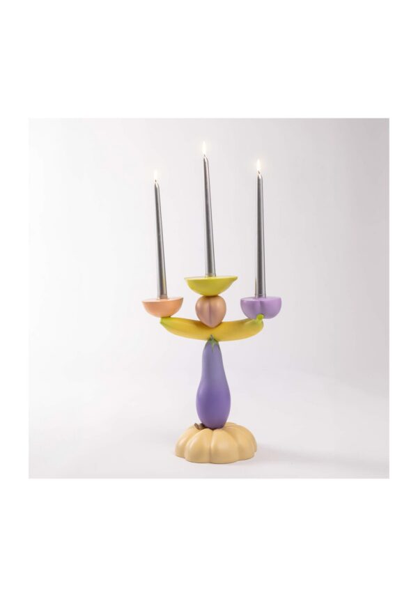 chandelier aubergine design Vitamin Seletti
