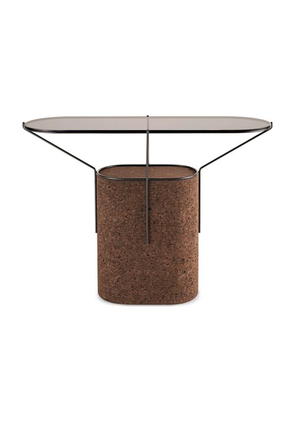 console frame liège noir