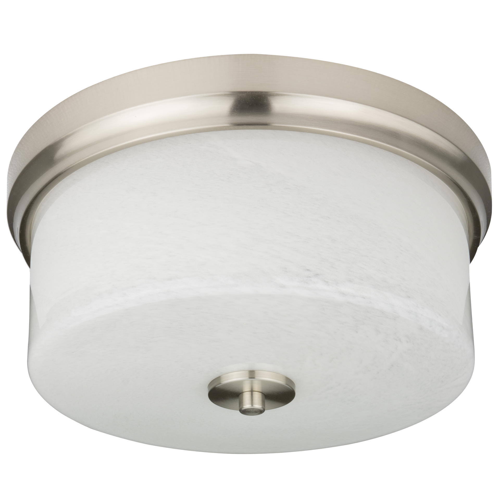 Plafonnier Dresden — Tambour Laiton ou Nickel par Cosmolight Plafonnier Dresden — Tambour Laiton ou Nickel en situation