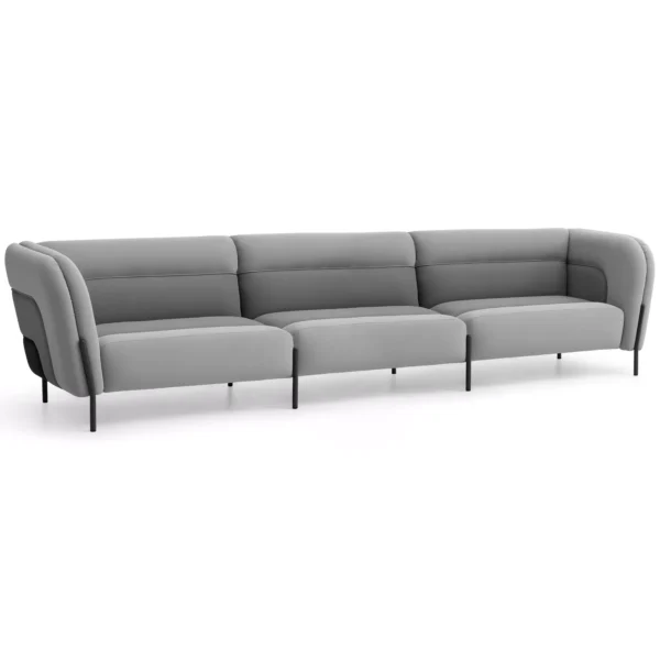 élément modulaire banquette sans accoudoir - vue 2