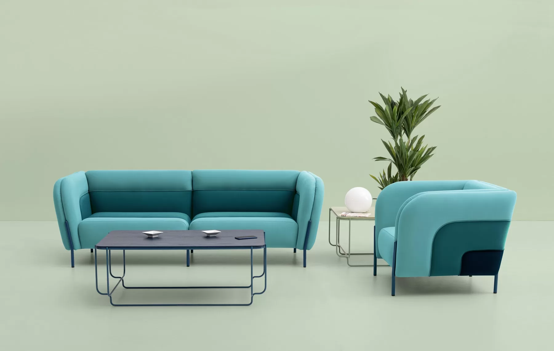 Élément Modulaire Banquette Sans Accoudoir CHR élément modulaire banquette sans accoudoir - vue 3