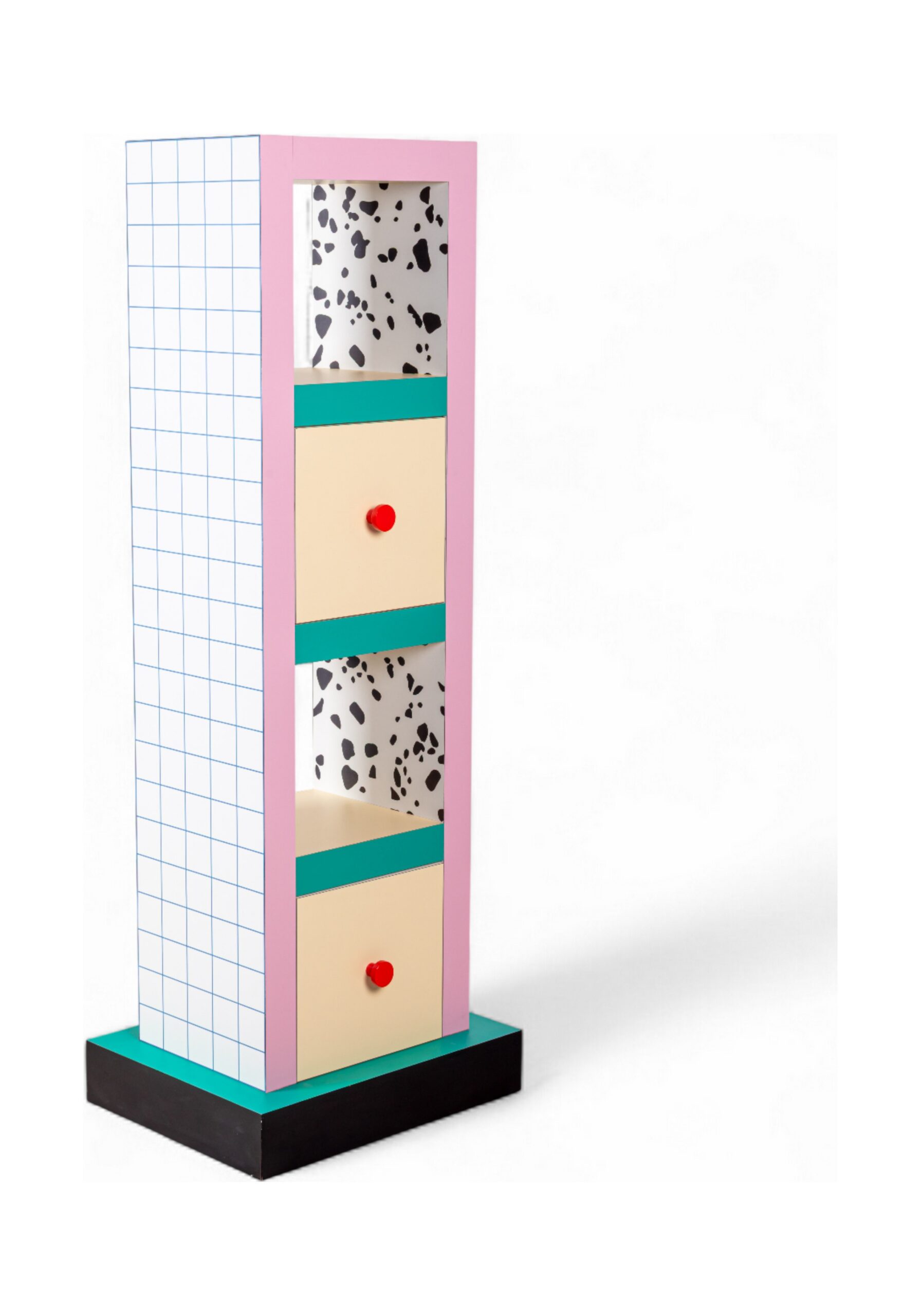 étagère salle de bain vintage Super Blue Grid Seletti
