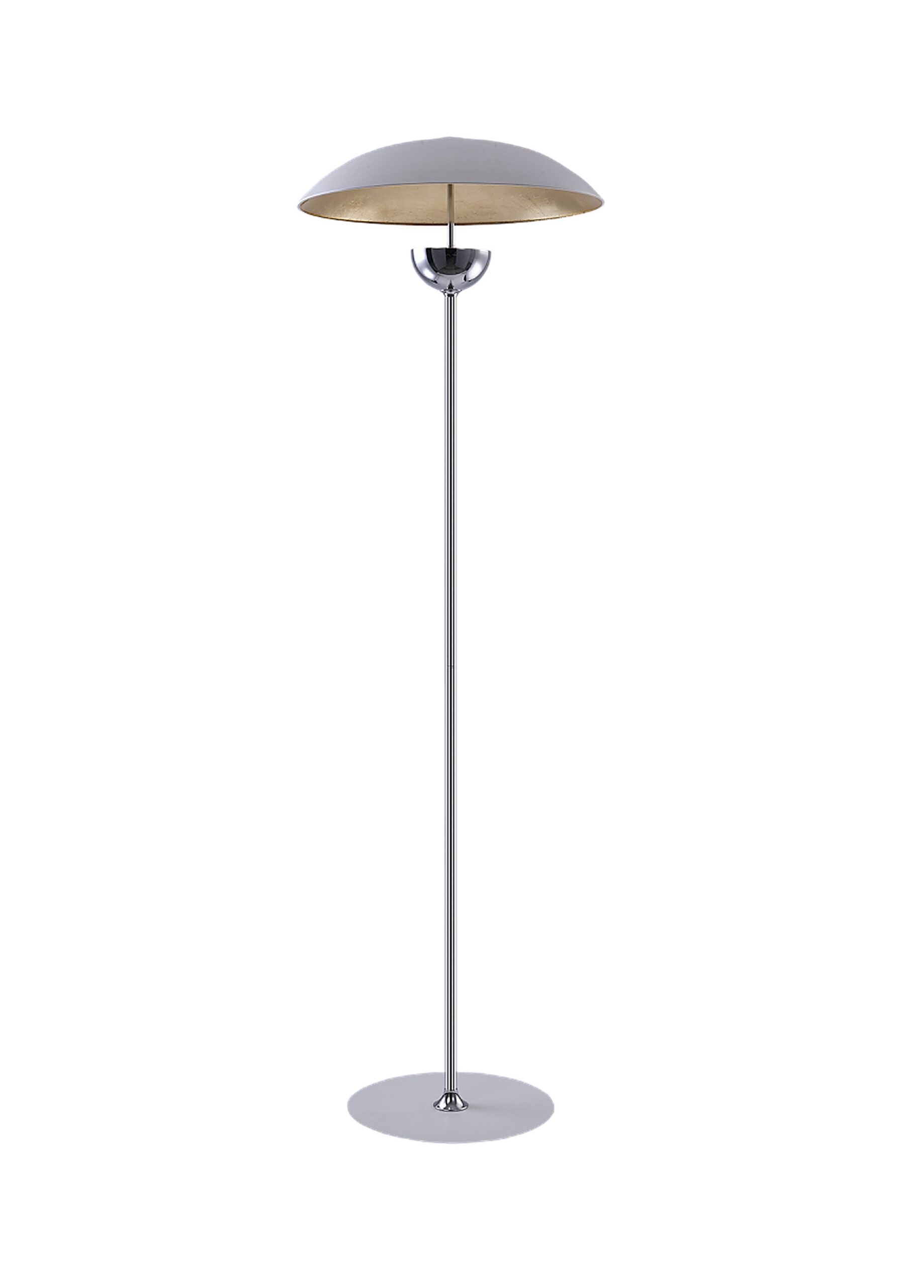 Lampadaire Sydney vasque blanche sur tige
