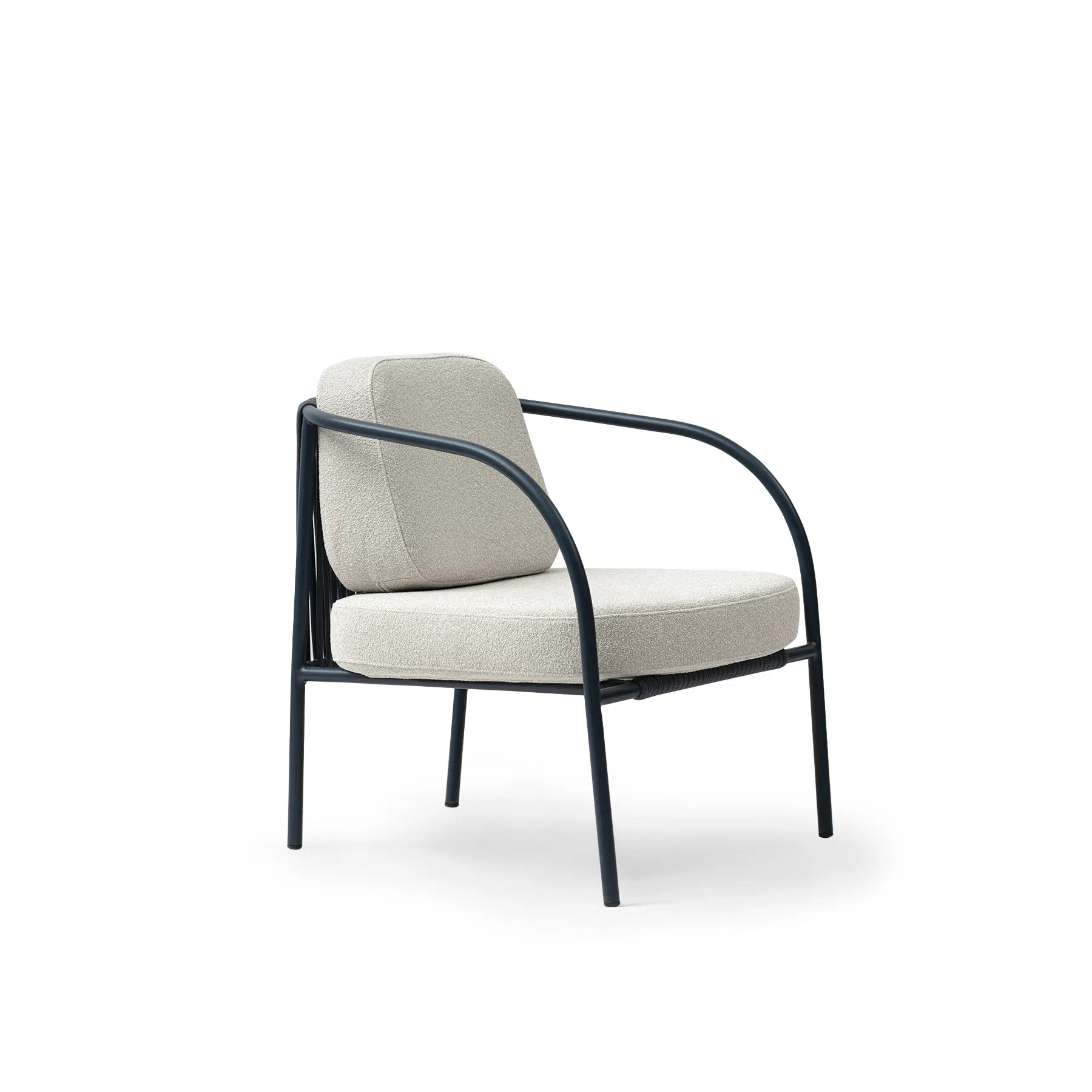 Fauteuil Lounge Terrasse Accoudoirs Galbés Confort fauteuil lounge terrasse accoudoirs galbés - vue 2