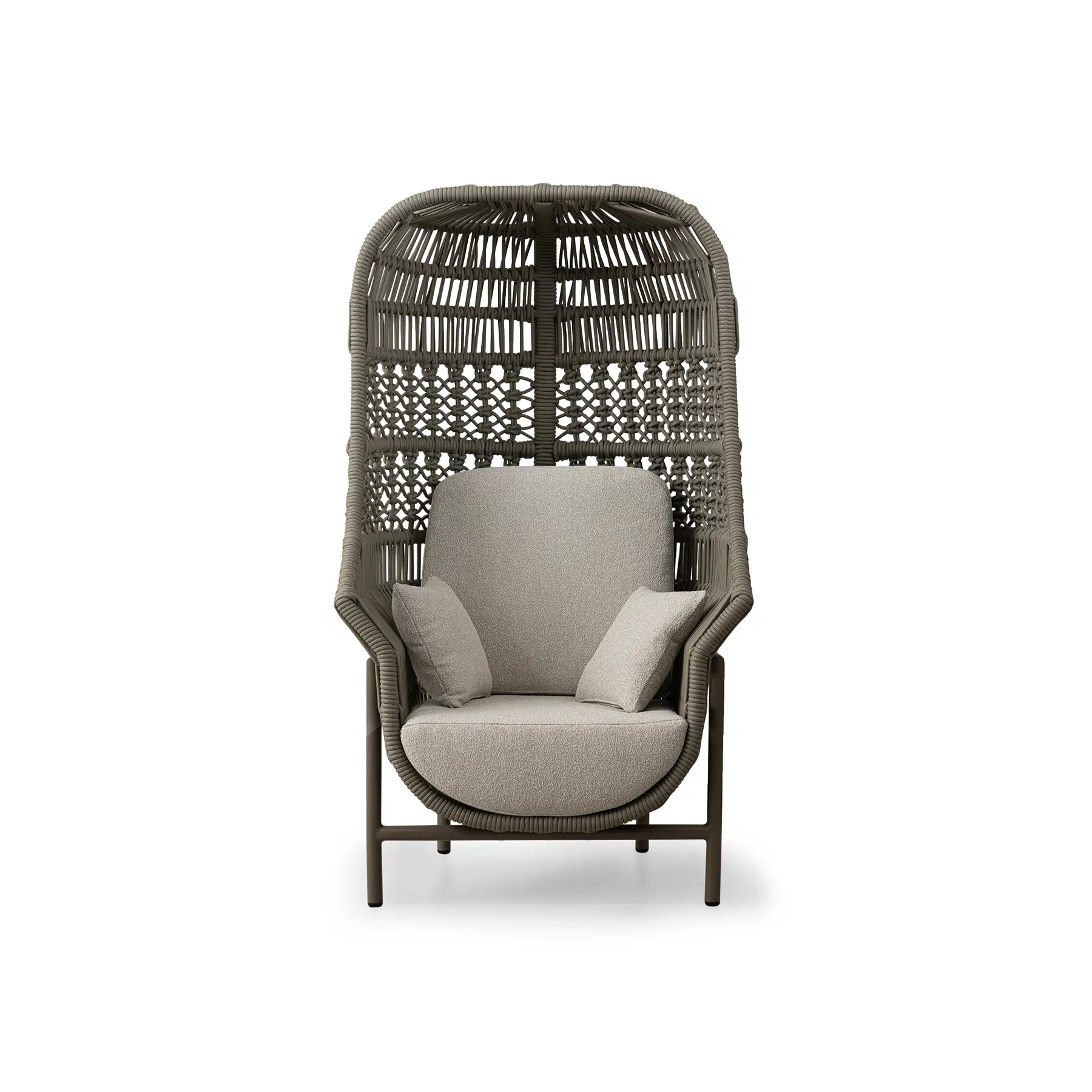 Fauteuil Lounge Terrasse Cocon Tressé Enveloppant CHR fauteuil lounge terrasse cocon tressé