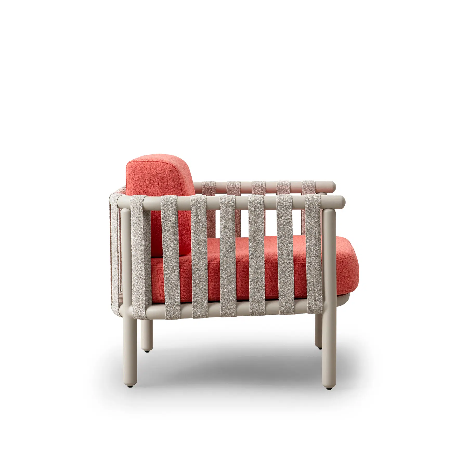Fauteuil Lounge Terrasse Couleur Intense et Vive CHR fauteuil lounge terrasse couleur intense - vue 2