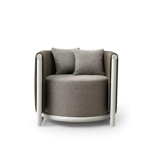 fauteuil lounge terrasse panneau enveloppant
