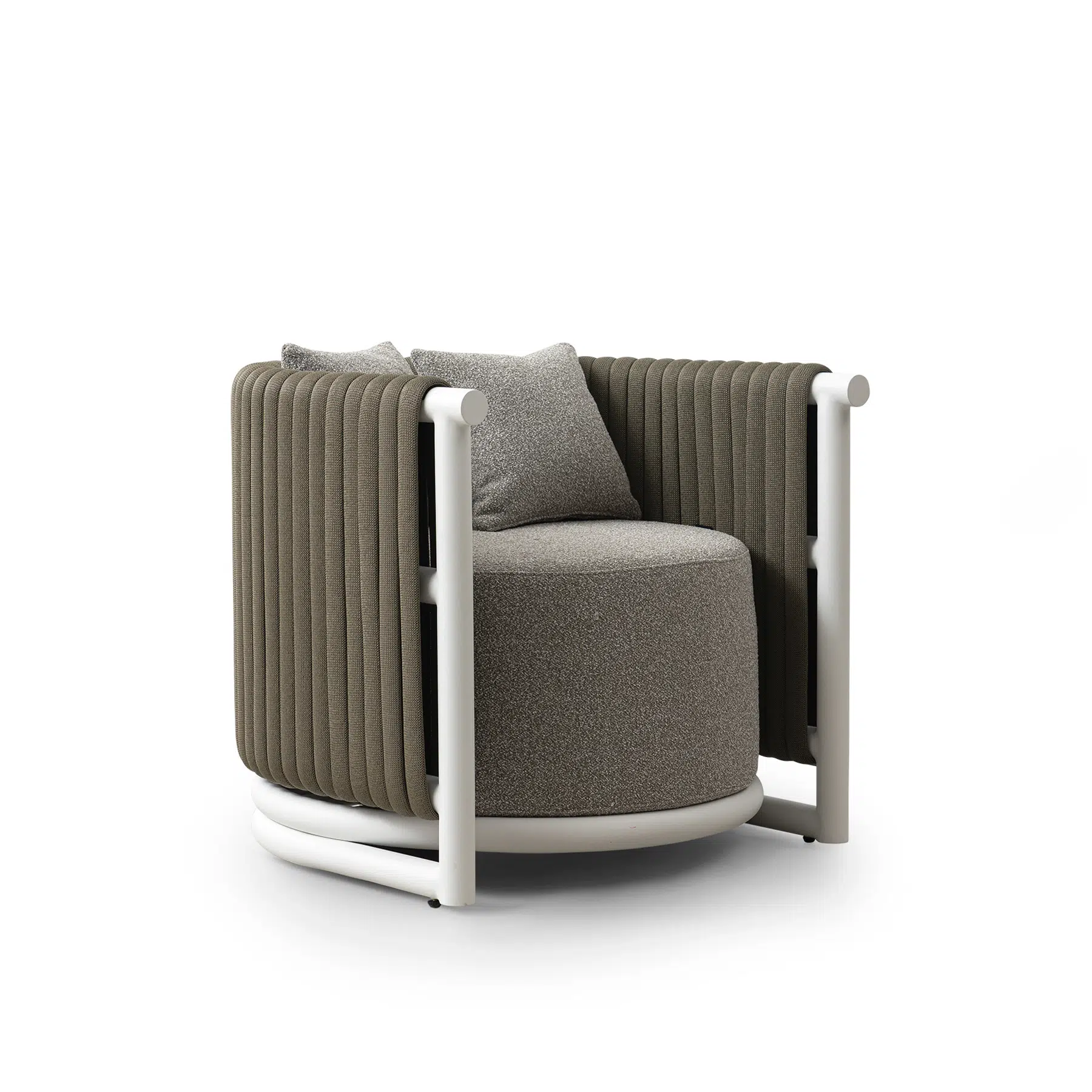 Fauteuil Lounge Terrasse Panneau Enveloppant et Design fauteuil lounge terrasse panneau enveloppant - vue 2