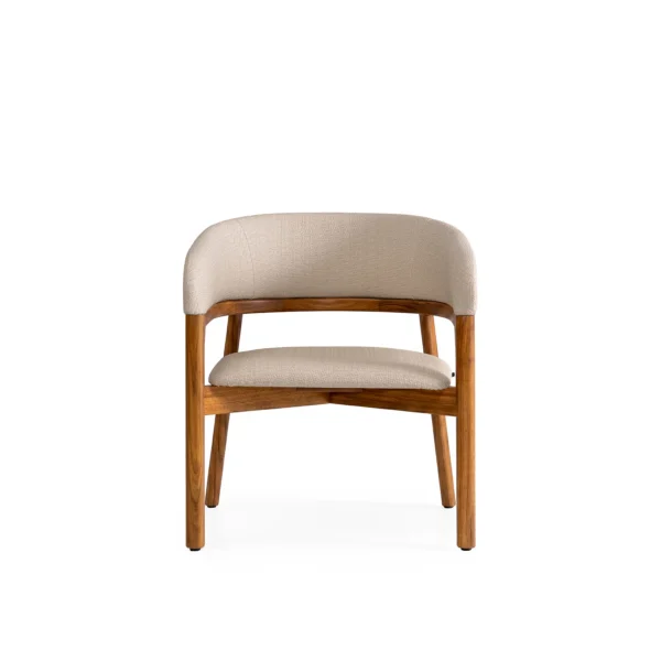 fauteuil lounge terrasse silhouette sereine