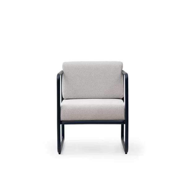 fauteuil terrasse aluminium contemporain