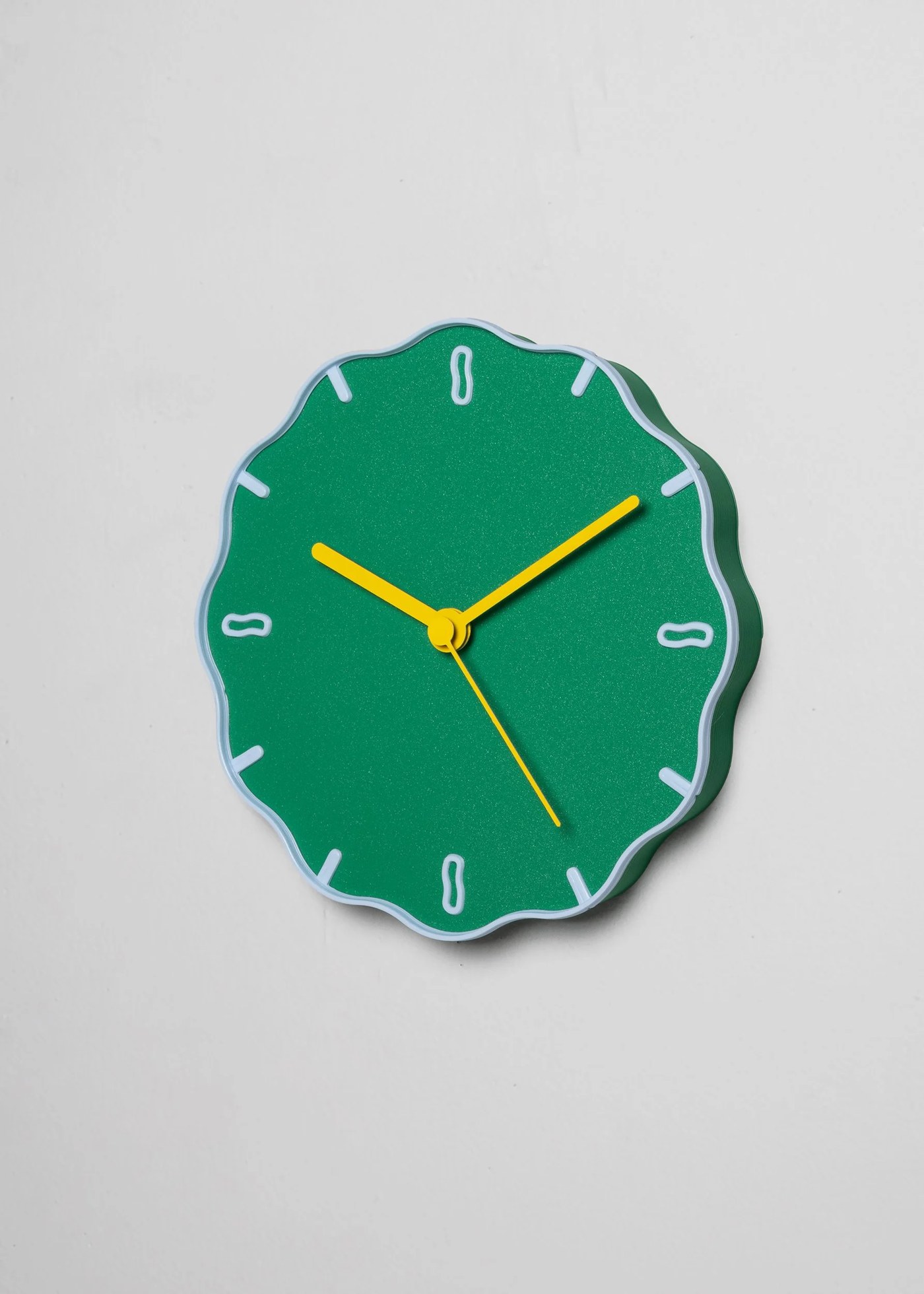 Horloge design Margherita Warren et Laetitia coloris vert