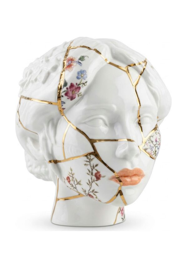 détail décoration Kintsugi Heads She Seletti