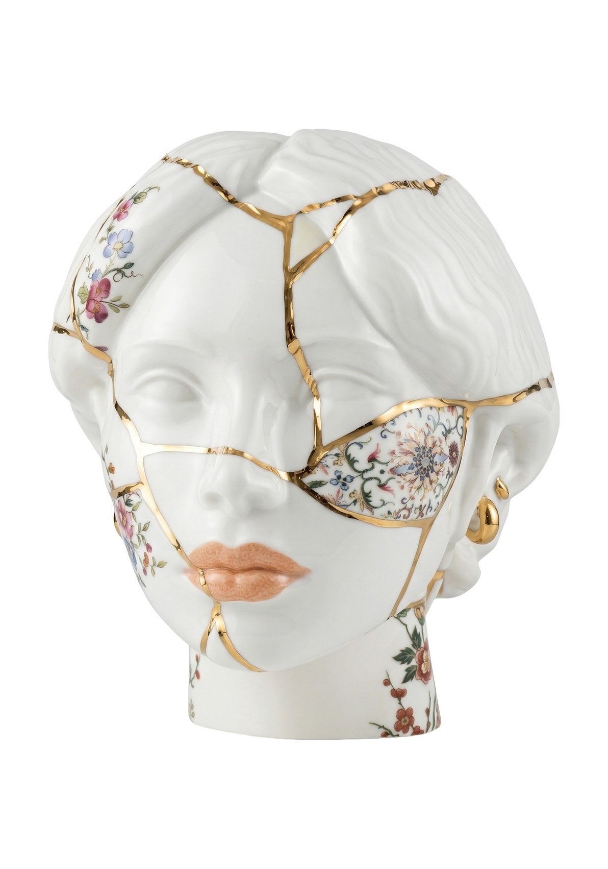 décoration Kintsugi Heads She Seletti Marcantonio