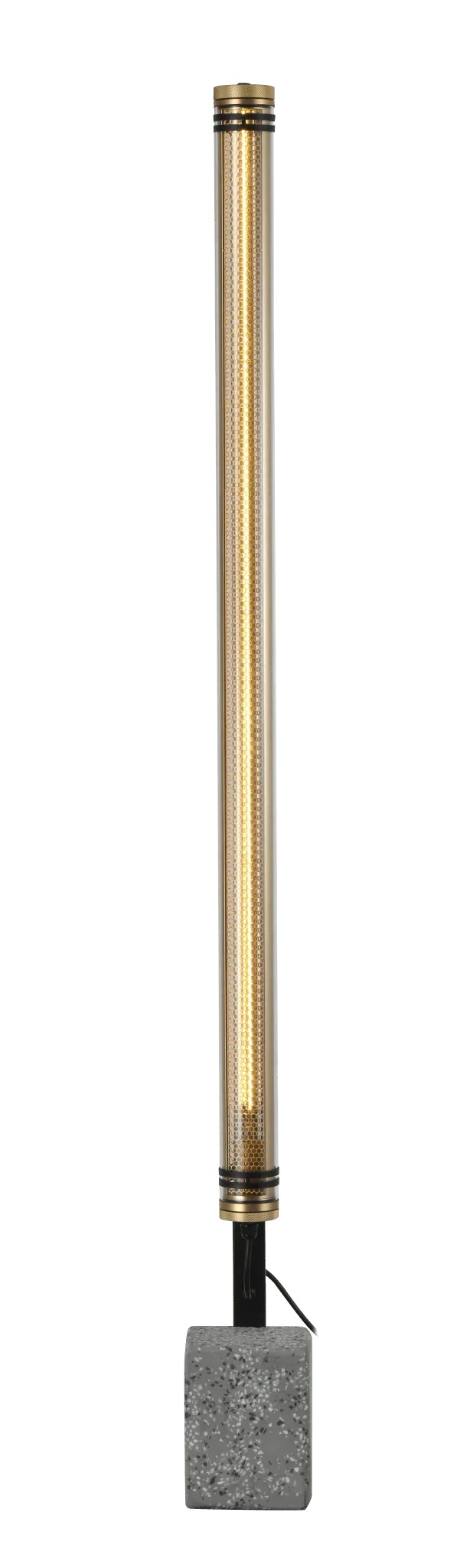 Lampadaire industriel Lukas Elements Lighting lampadaire industriel Lukas Elements Lighting doré nid d'abeille