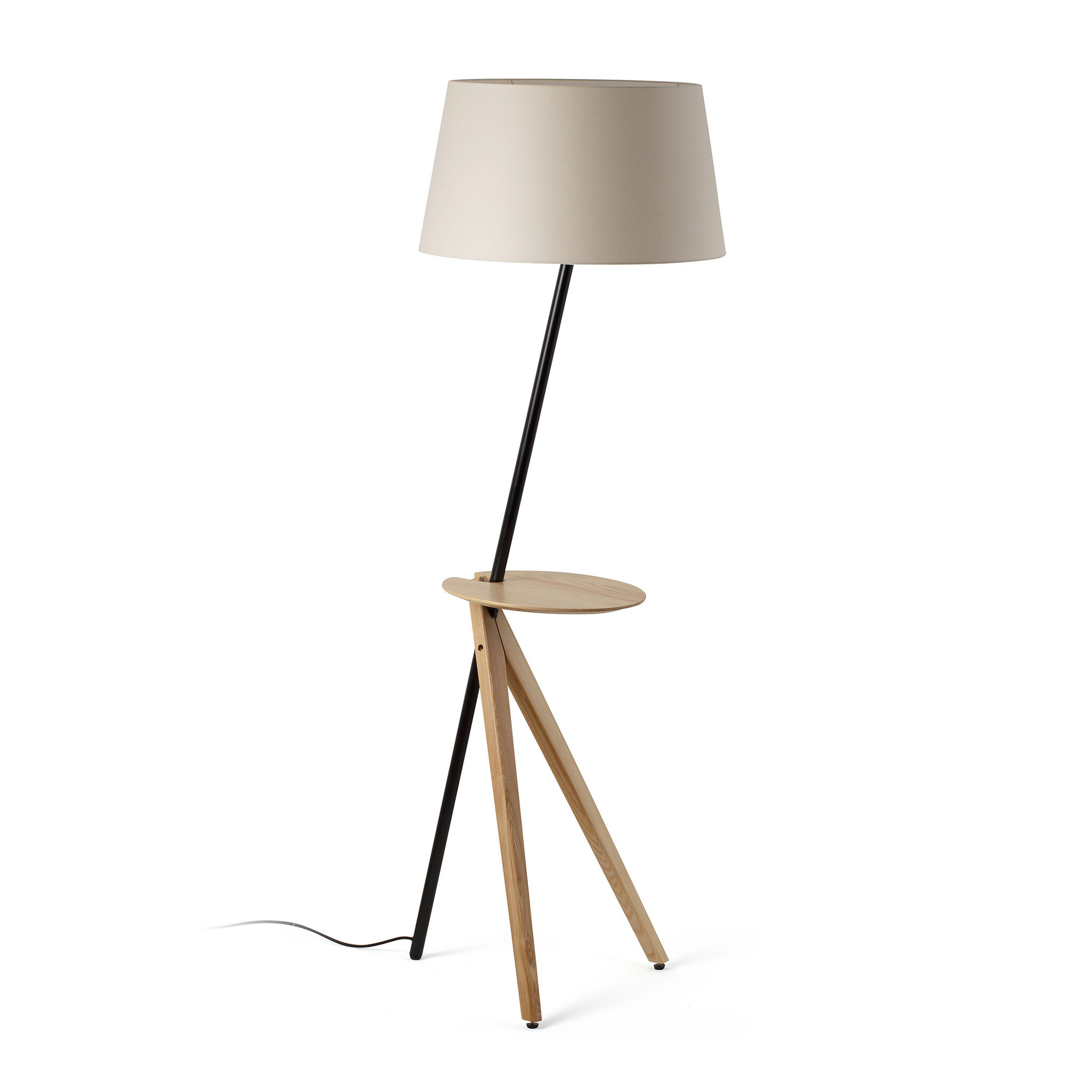 lampadaire treewood tray frene beige faro
